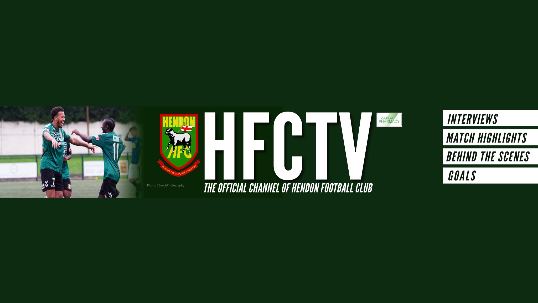 Hendon FC YouTube banner