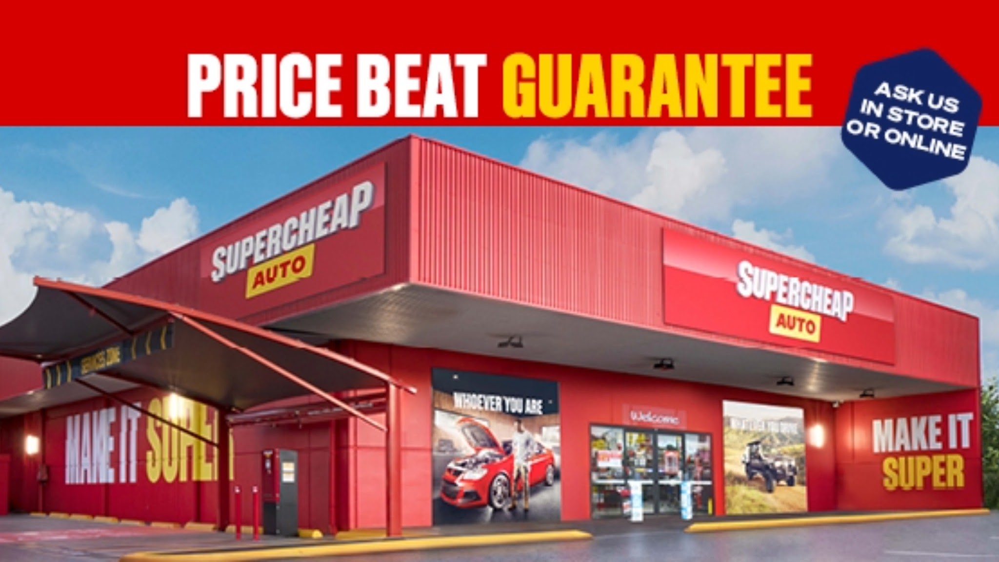 Supercheap Auto YouTube banner