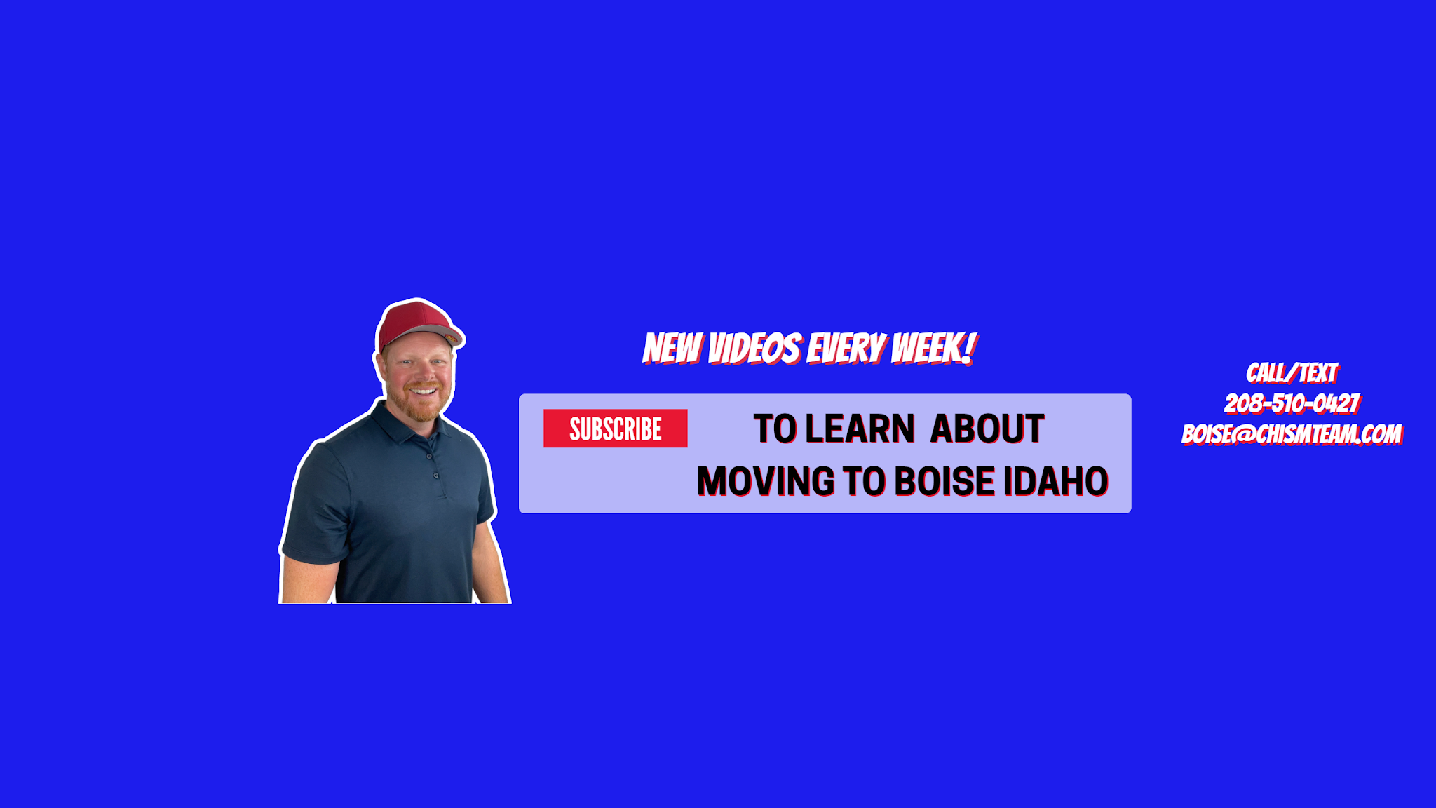 LIVING IN BOISE IDAHO & TREASURE VALLEY YouTube banner