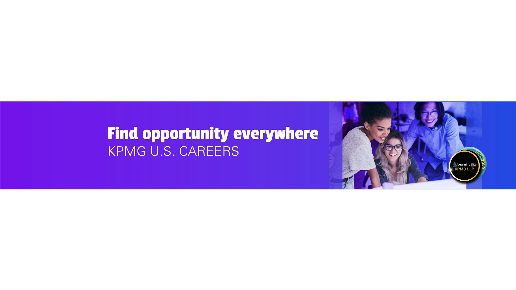 KPMG US Careers YouTube banner