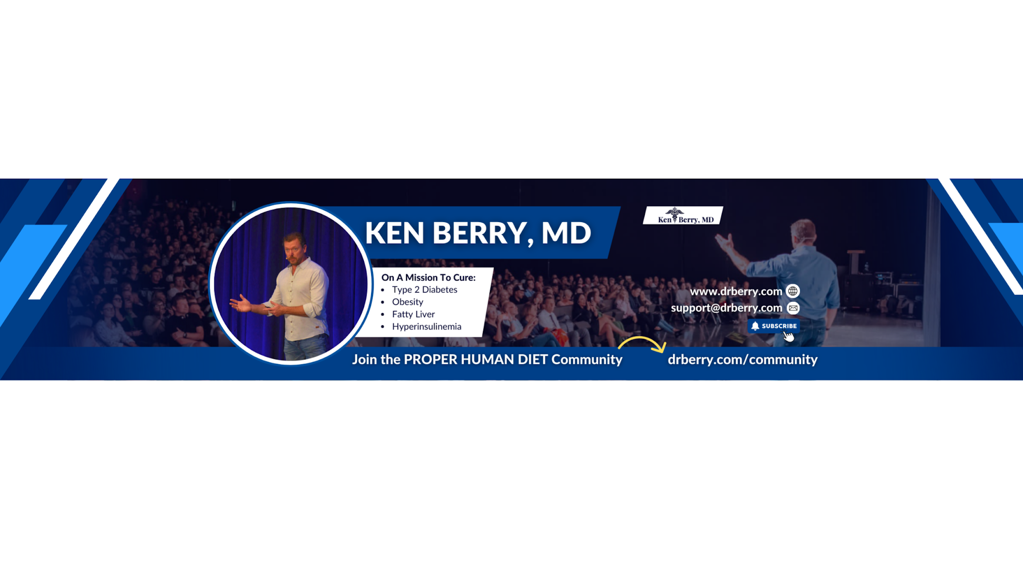 KenDBerryMD YouTube banner