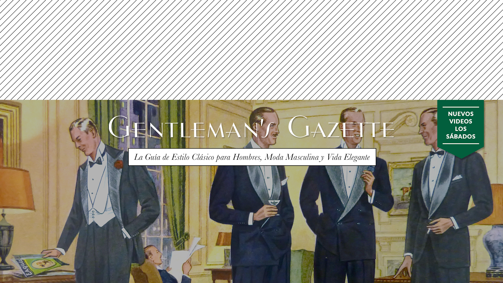 Gentleman's Gazette En Español YouTube banner