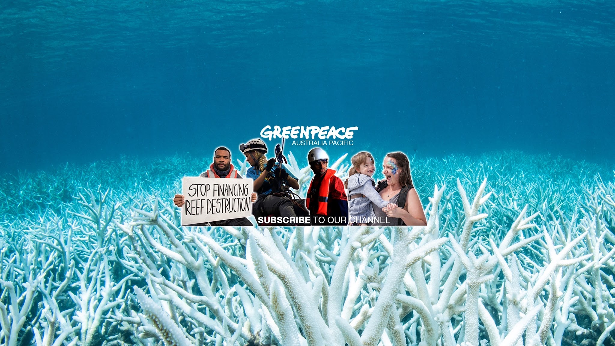 Greenpeace Australia Pacific YouTube banner