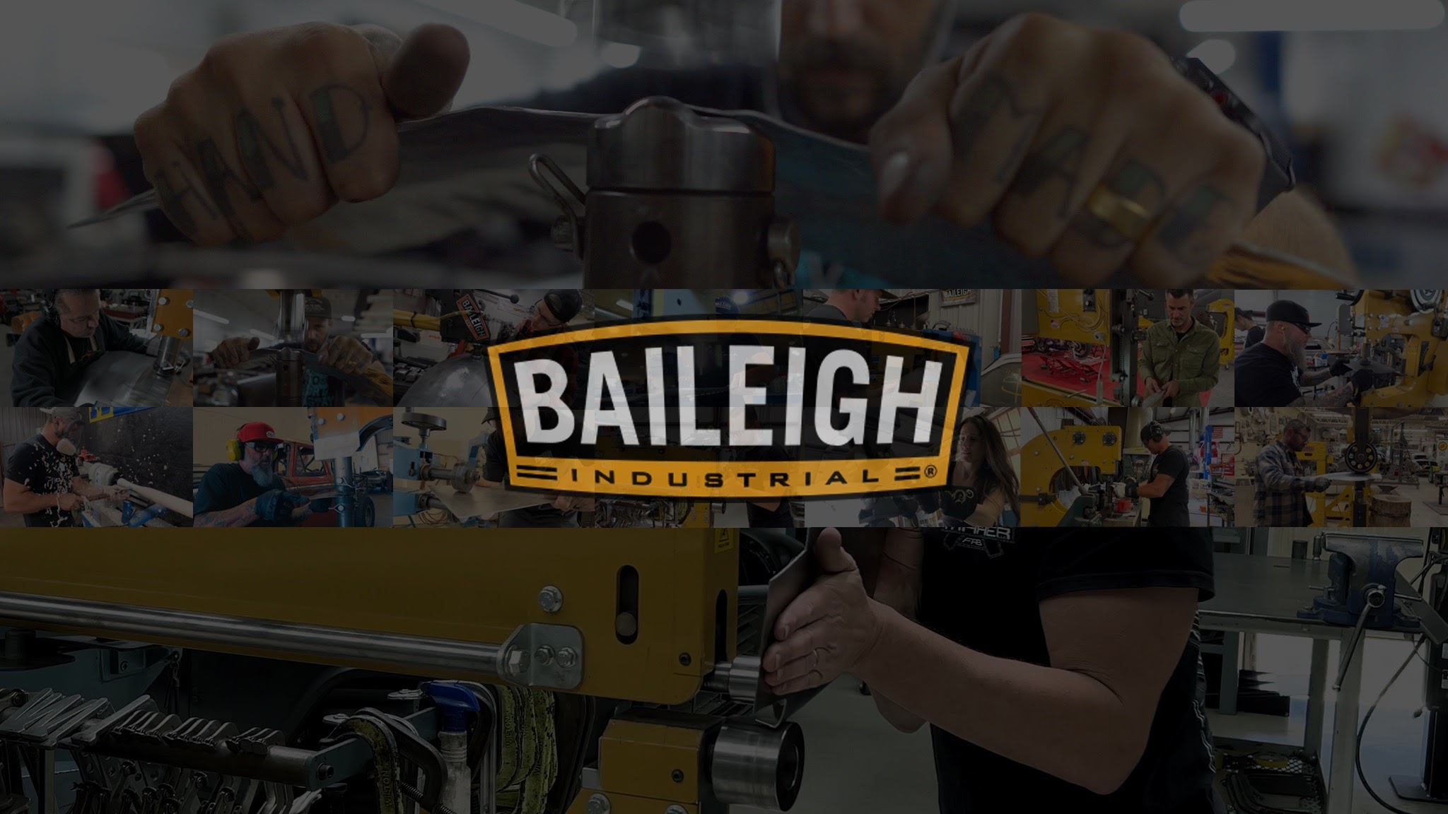 Baileigh TV YouTube banner