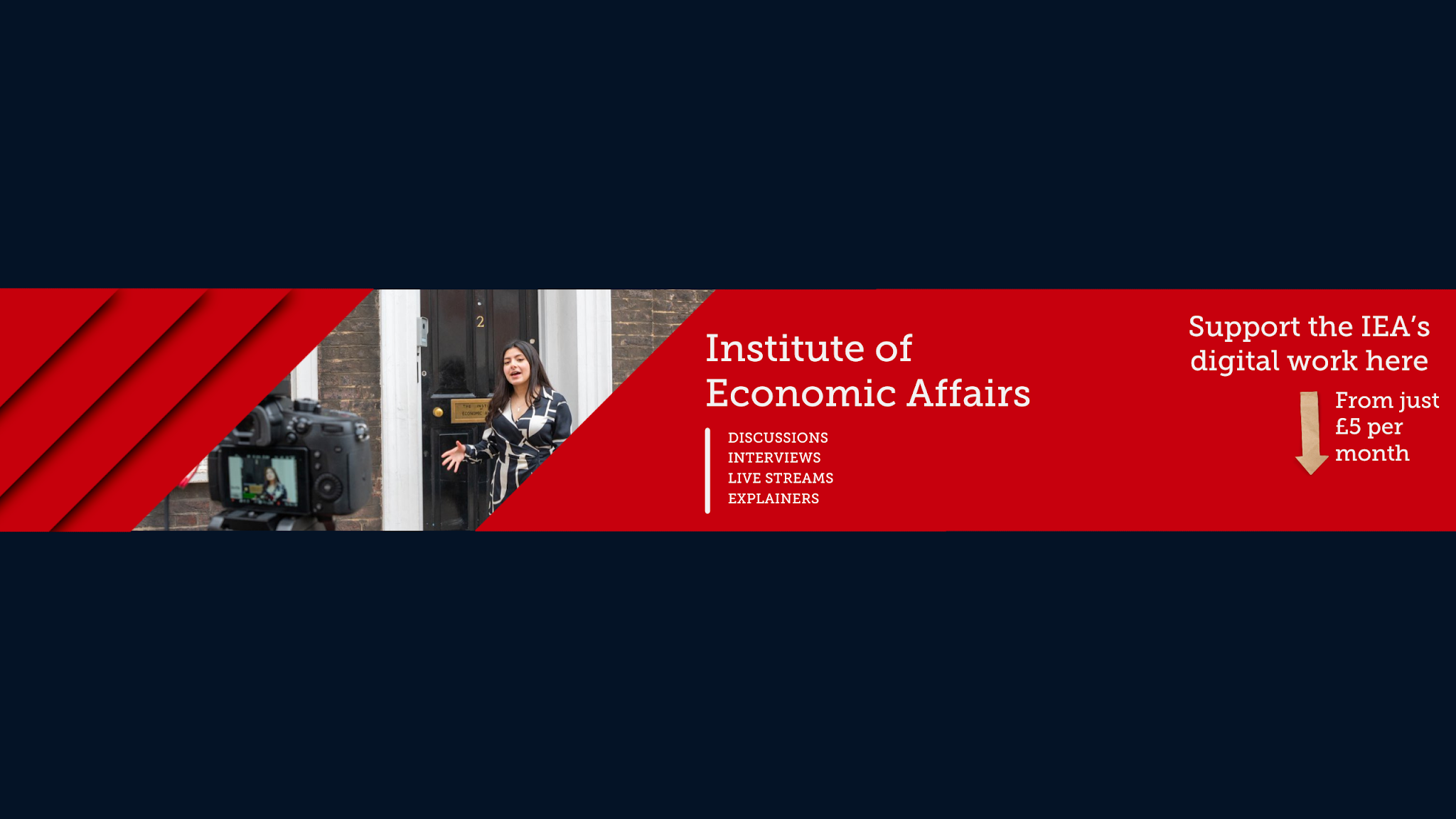 Institute of Economic Affairs YouTube banner