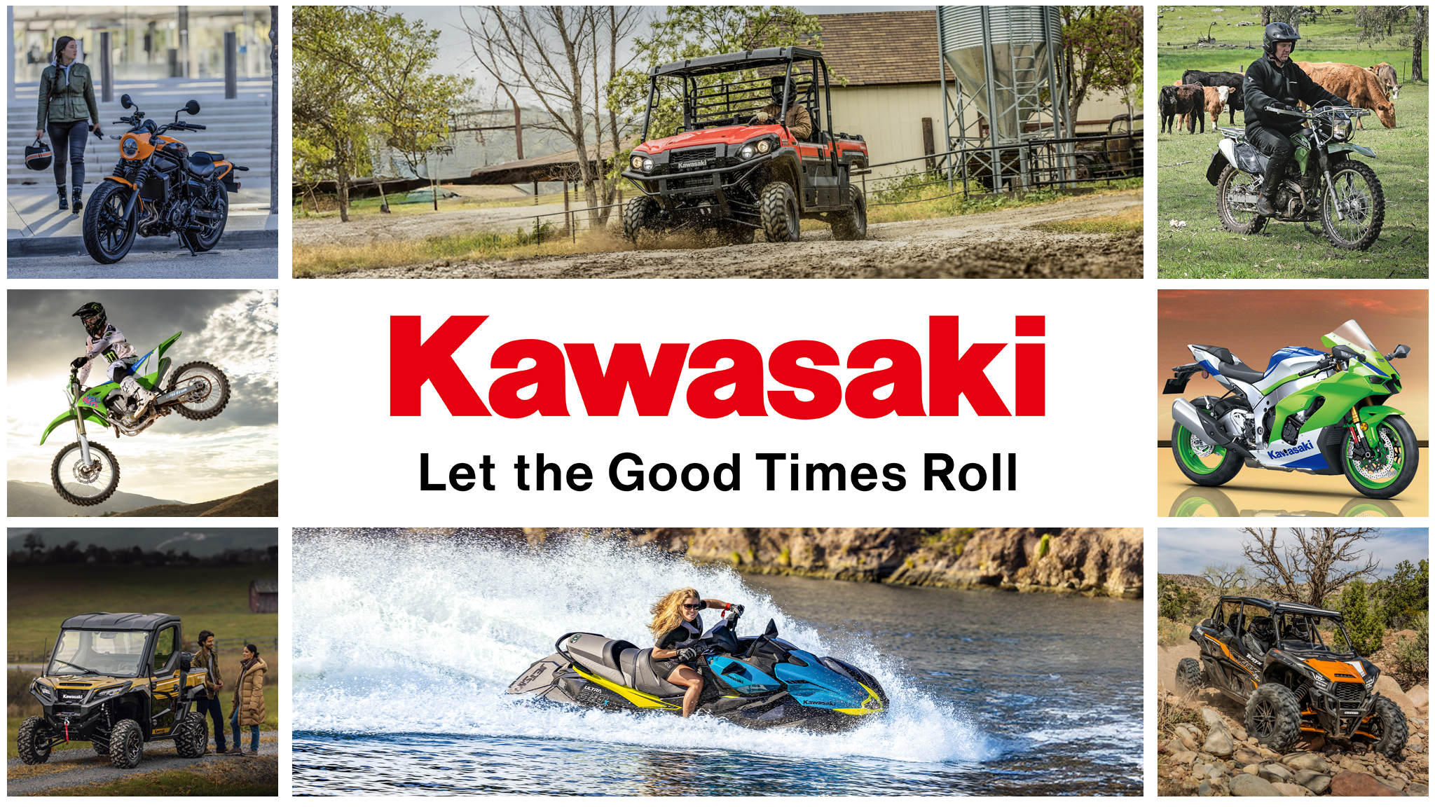 Kawasaki Australia & New Zealand YouTube banner