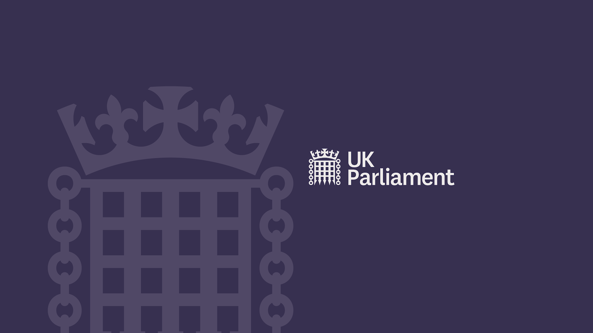 UK Parliament YouTube banner