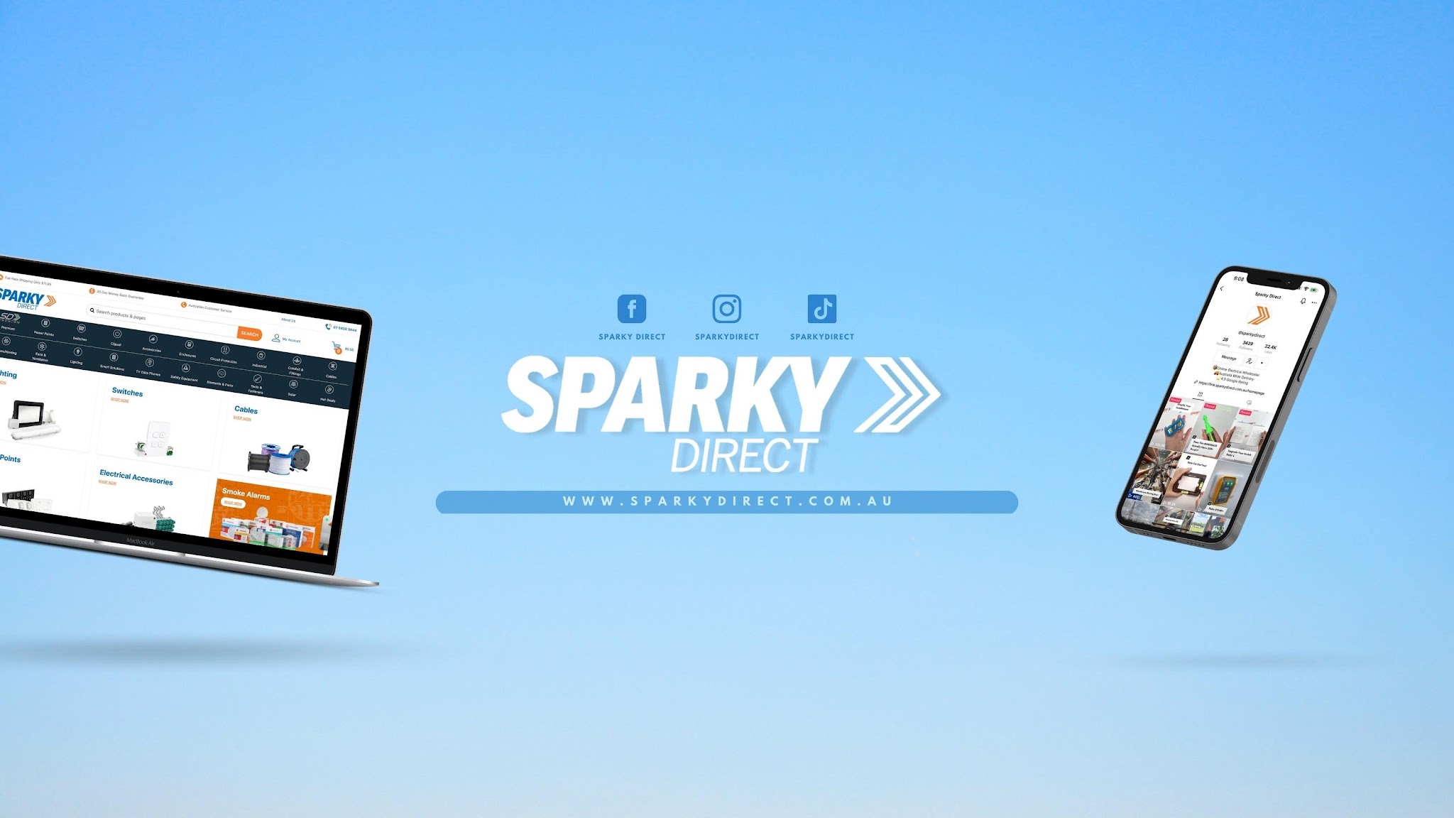 Sparky Direct YouTube banner