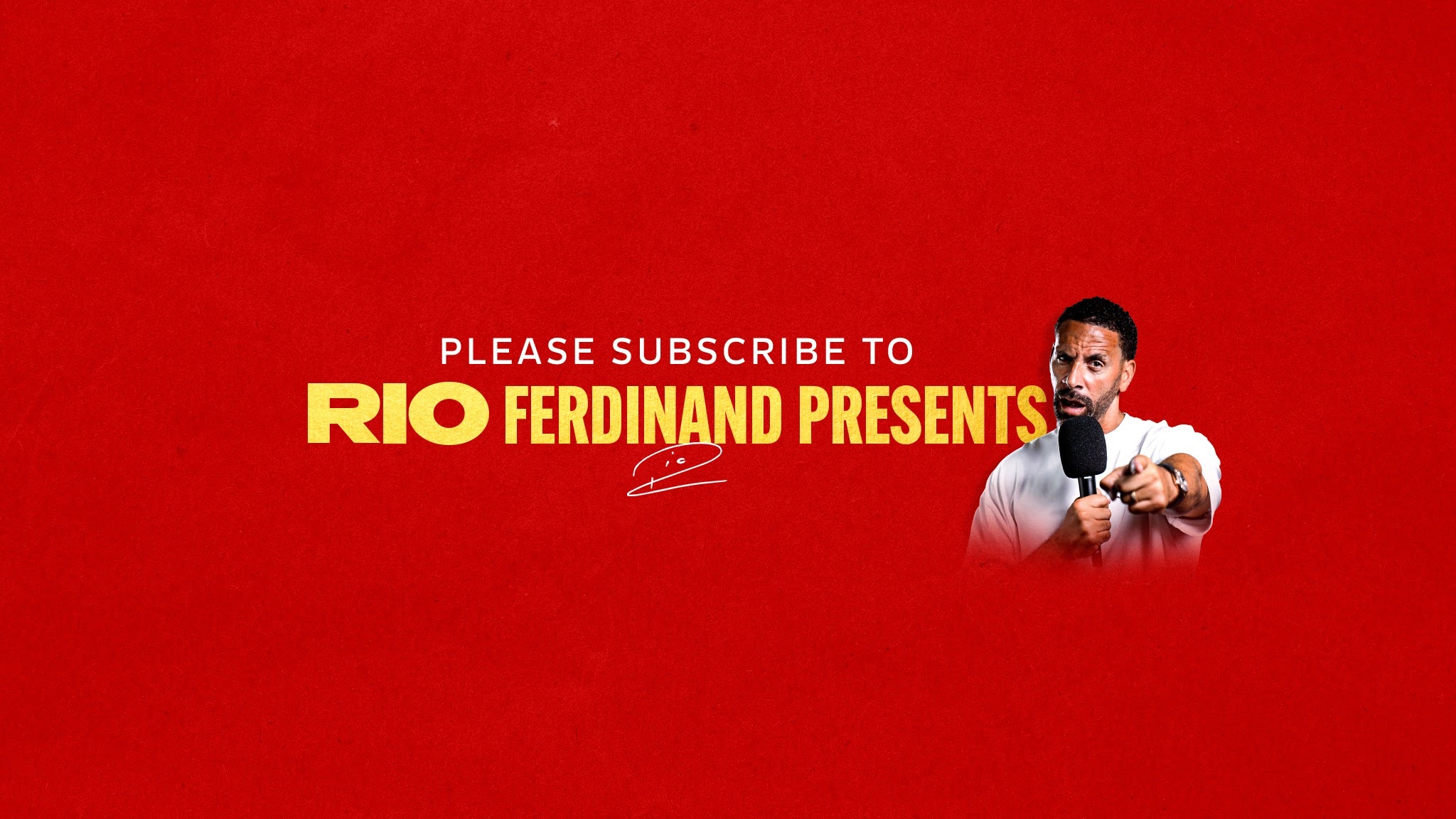 Rio Ferdinand Presents YouTube banner