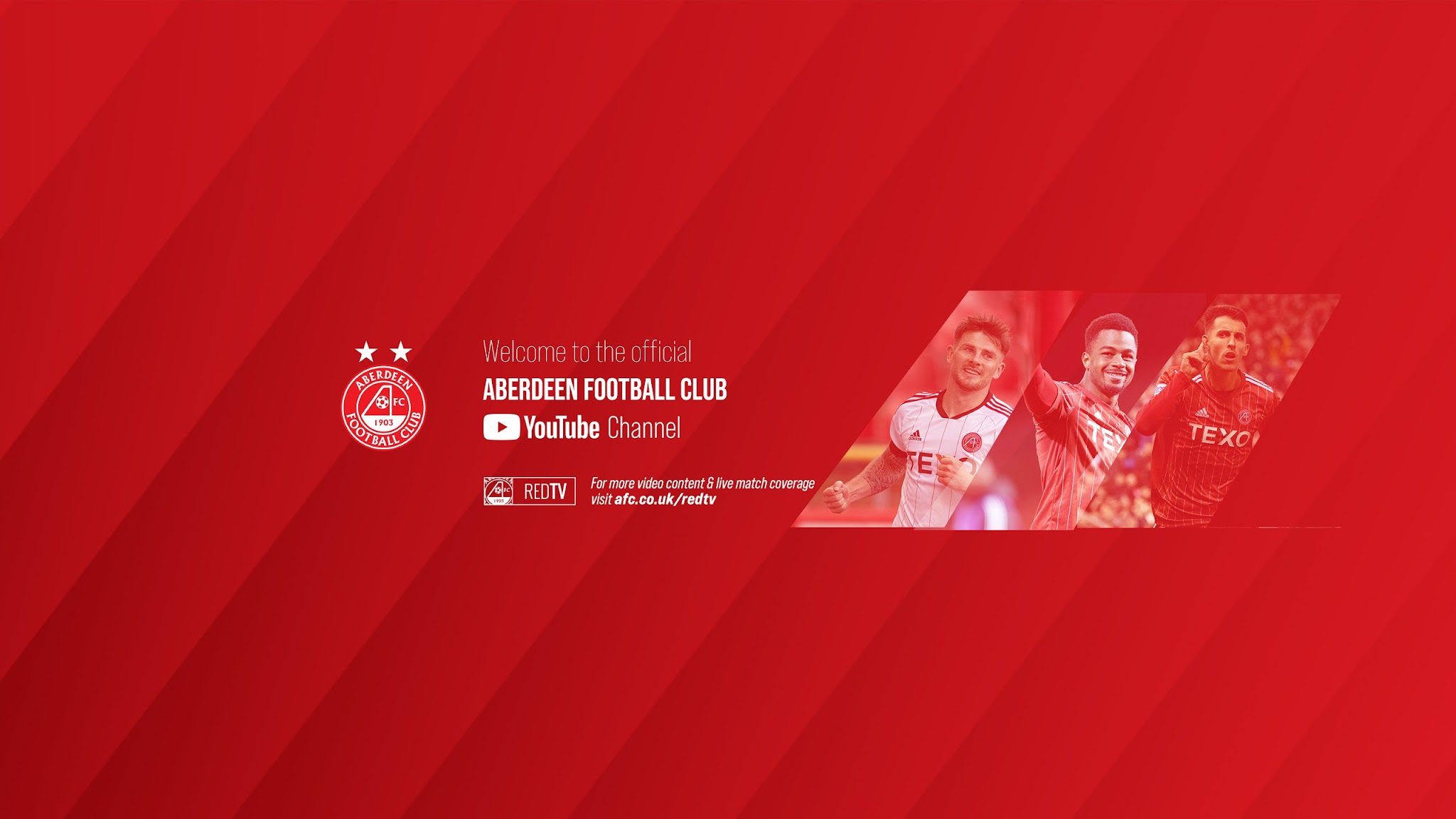 Aberdeen Football Club YouTube banner