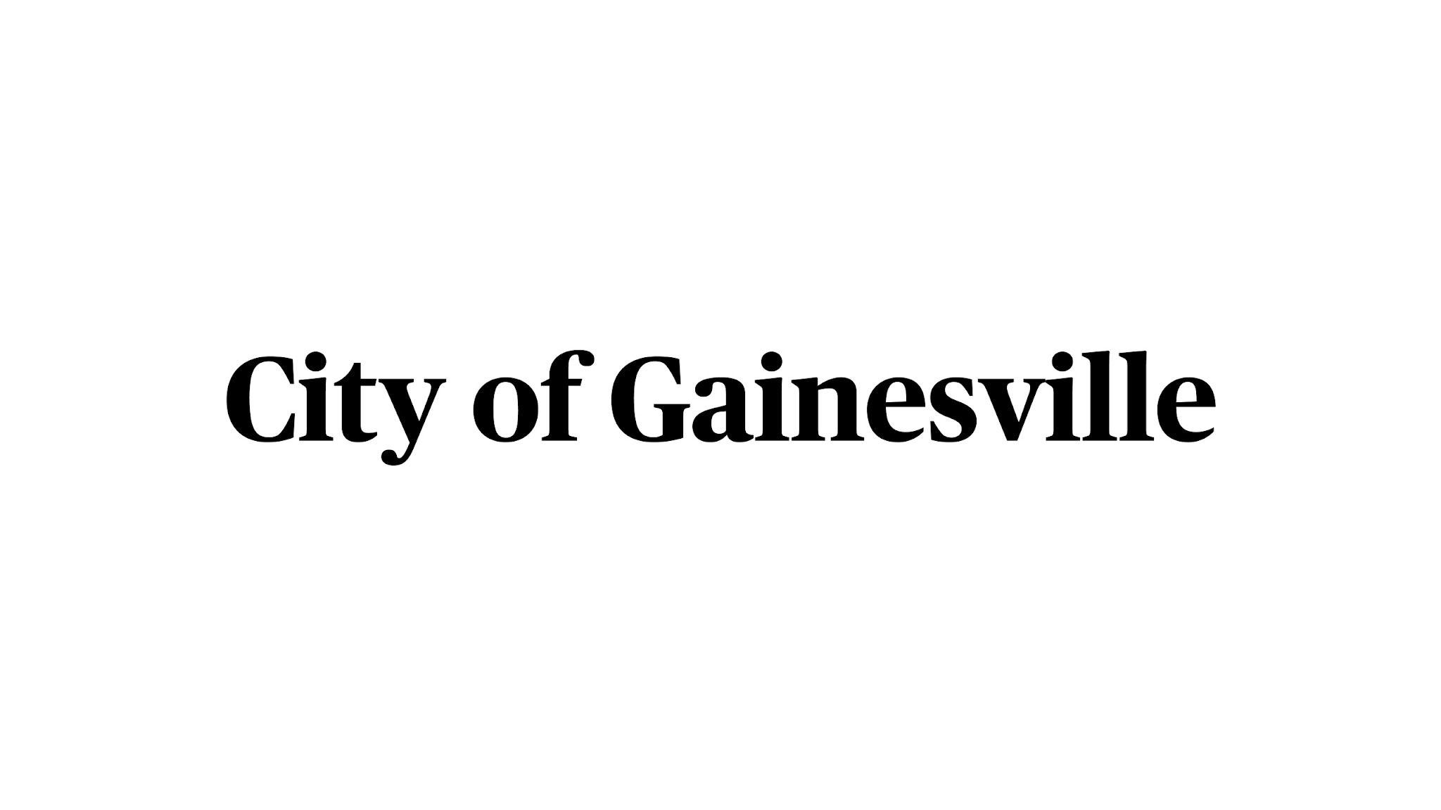 City of Gainesville, Florida YouTube banner