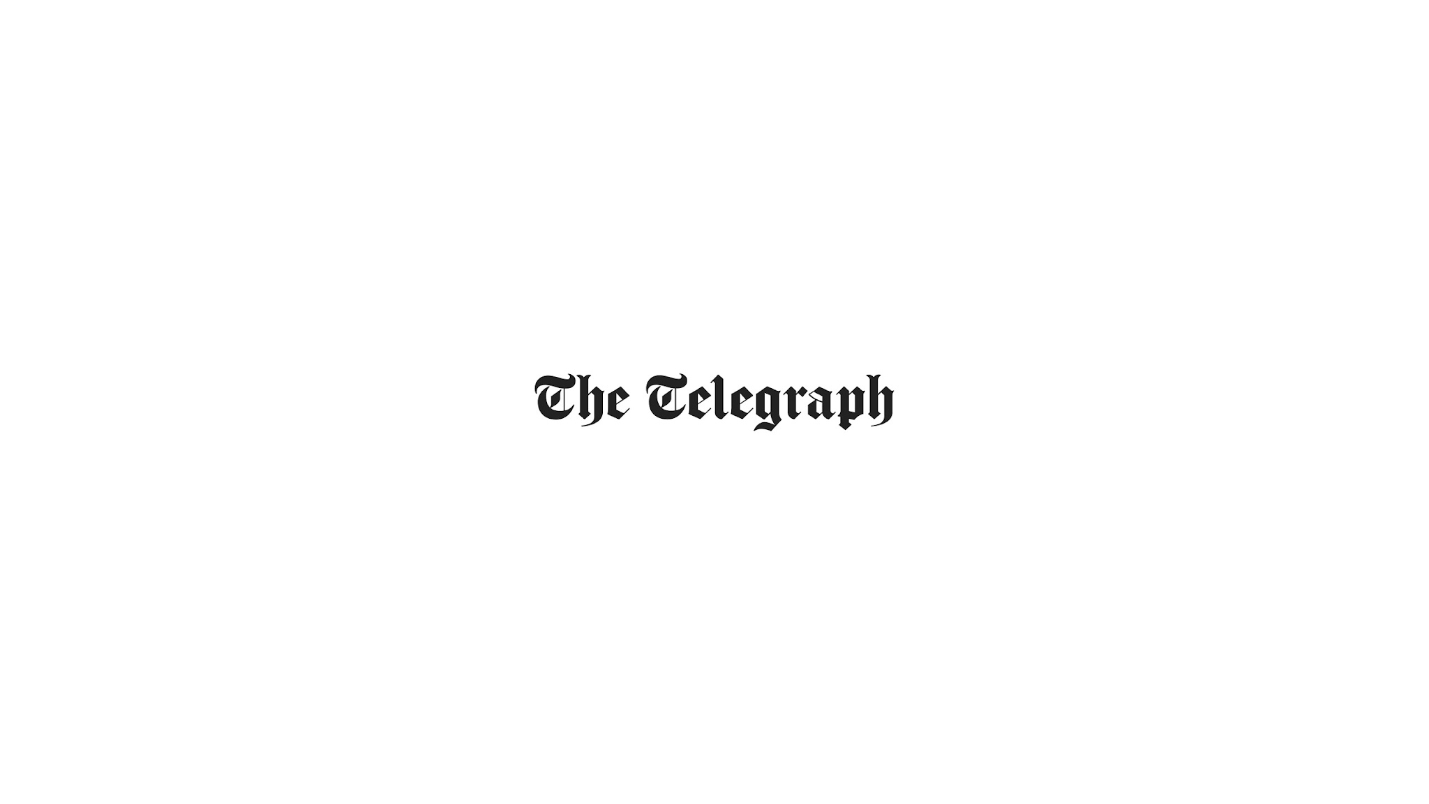 The Telegraph YouTube banner