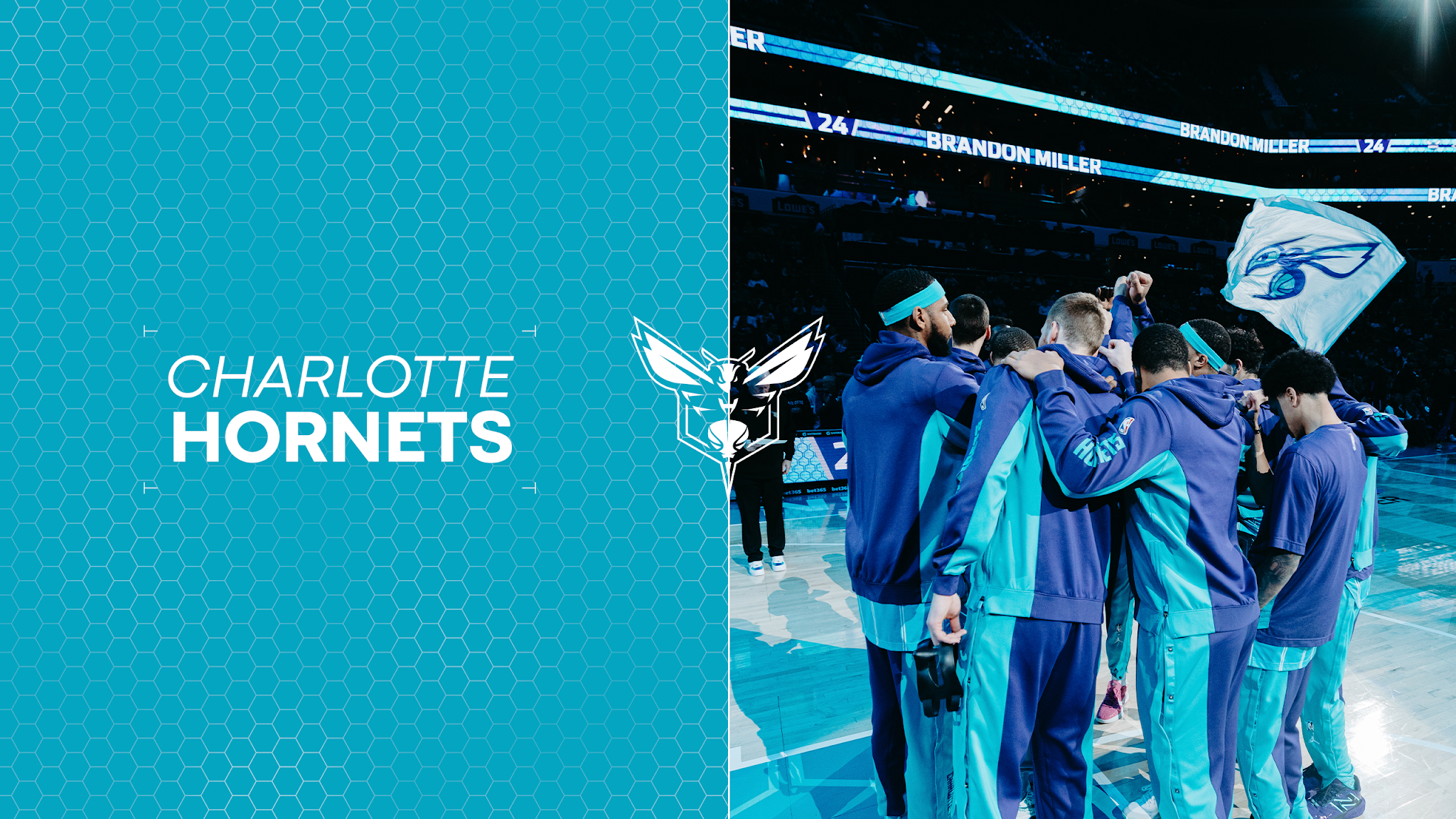 Charlotte Hornets YouTube banner