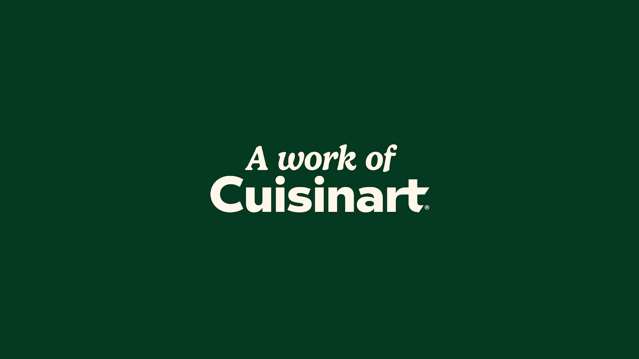 Cuisinart YouTube banner