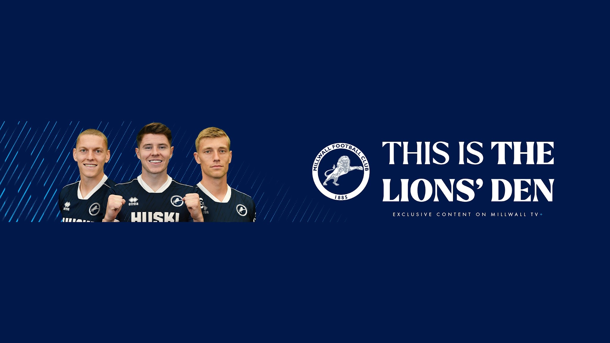 Millwall FC YouTube banner