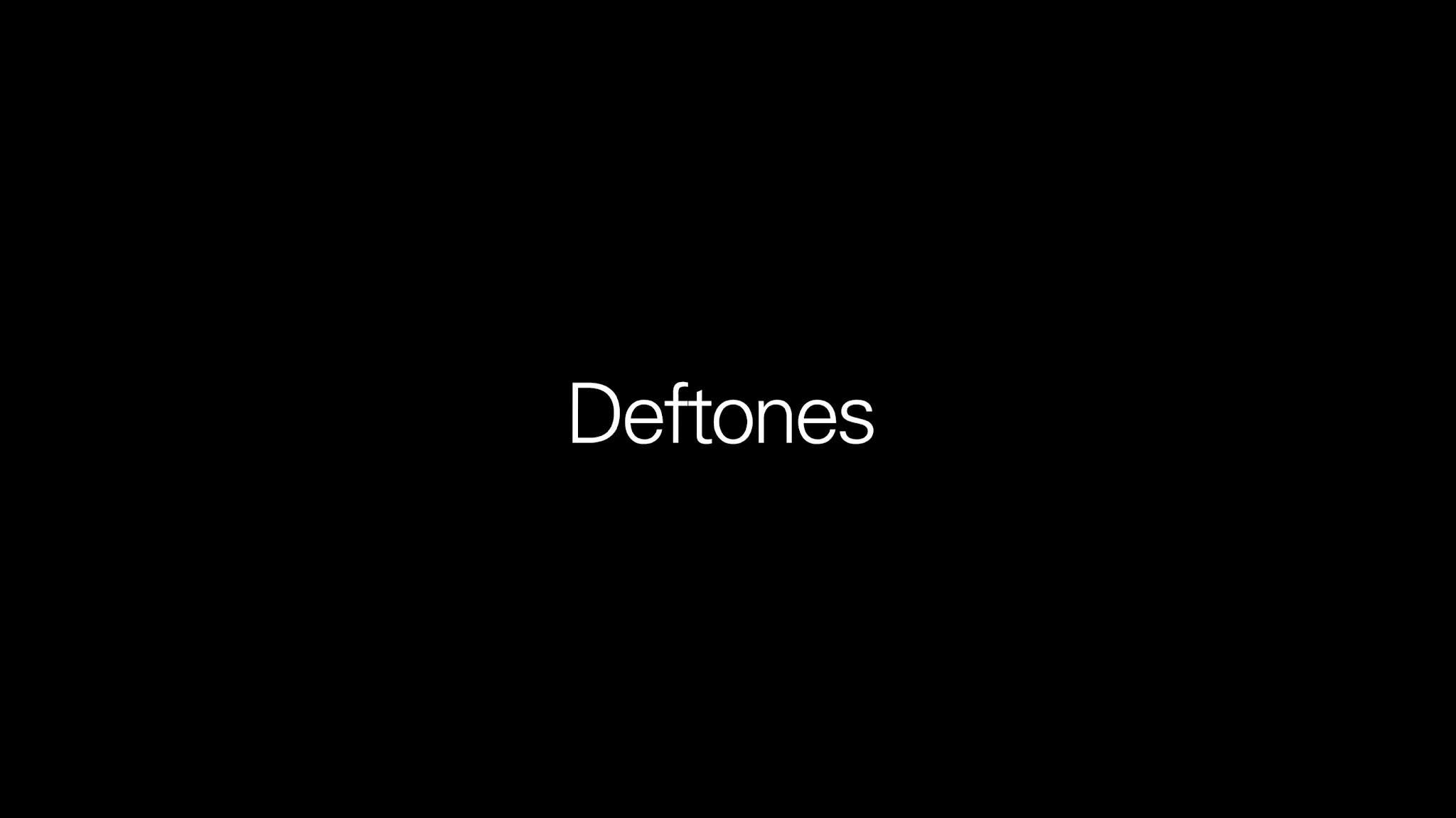 Deftones YouTube banner