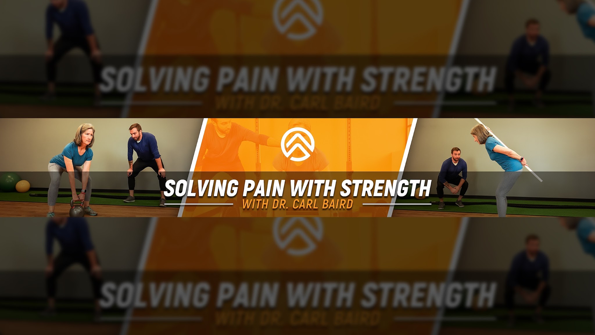 Solving Pain With Strength YouTube banner