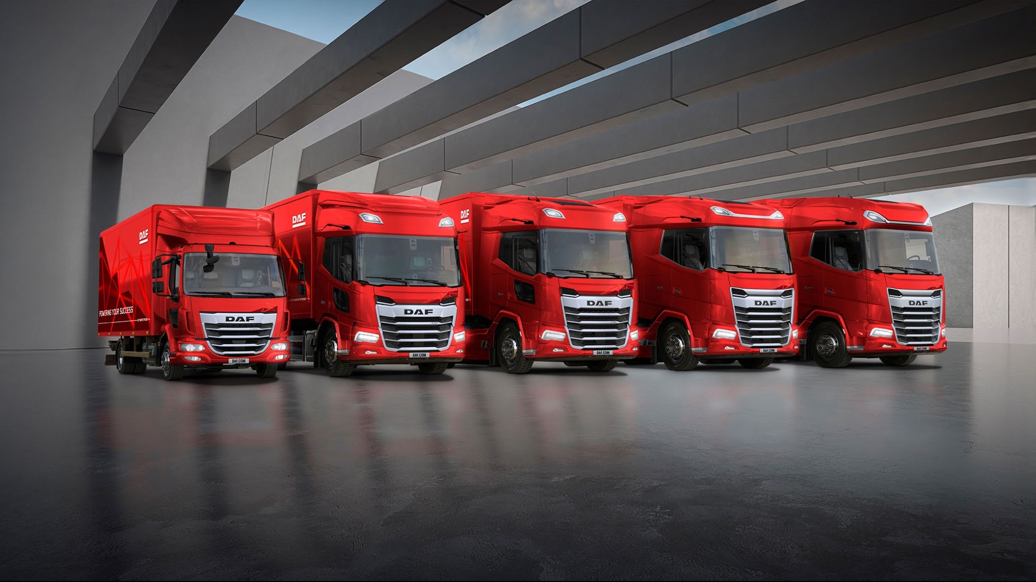 DAF Trucks UK YouTube banner