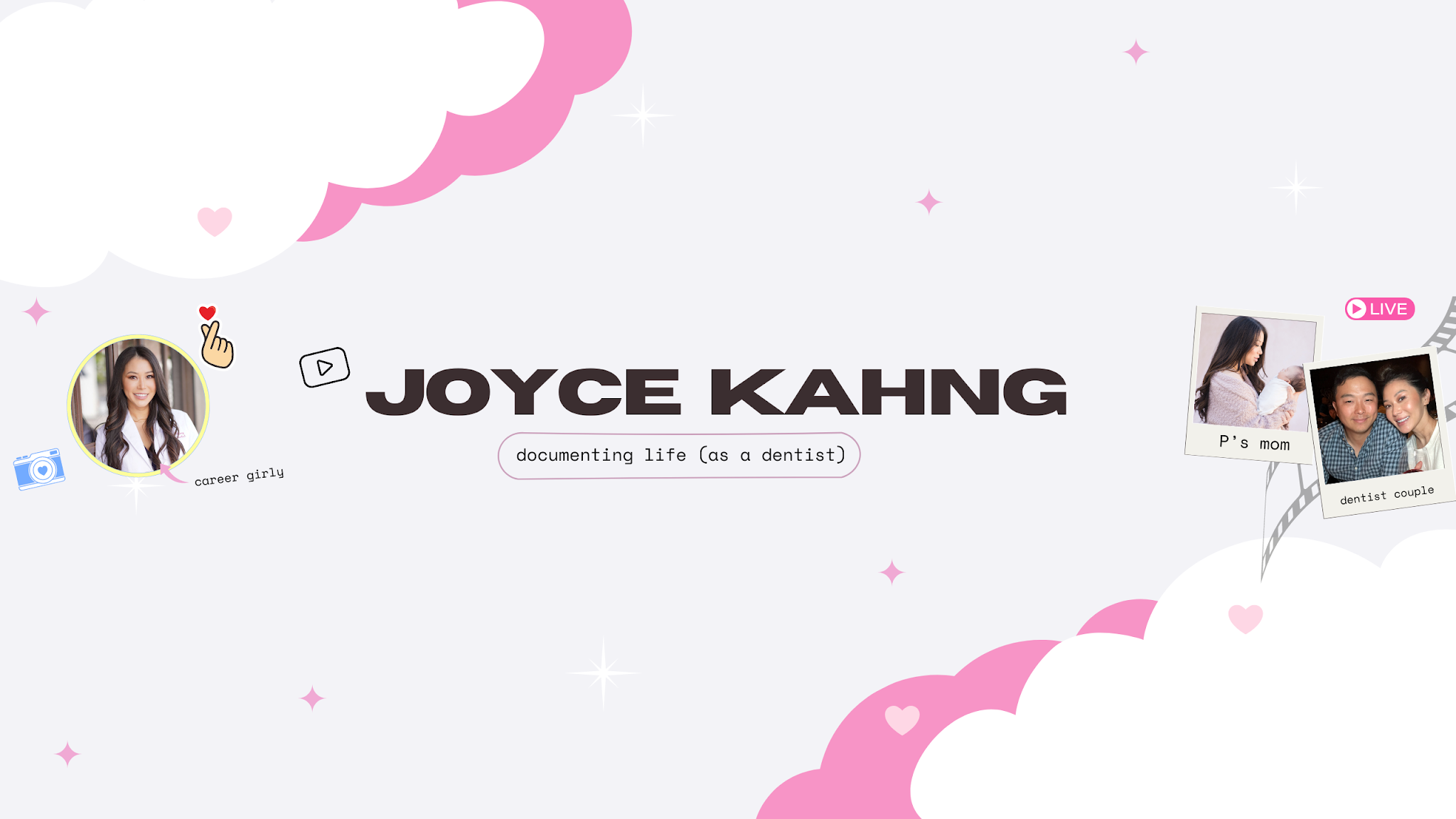 Dr. Joyce Kahng YouTube banner