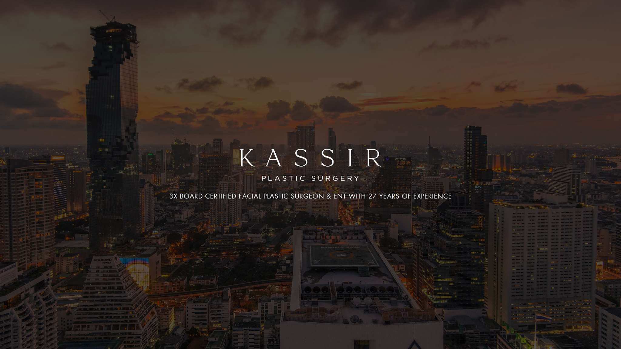 Dr. Ramtin Kassir YouTube banner