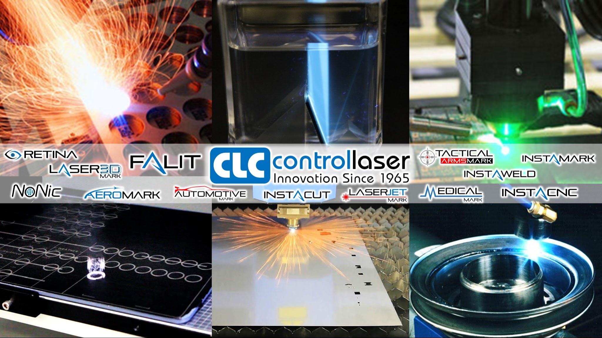 Control Laser Corp YouTube banner