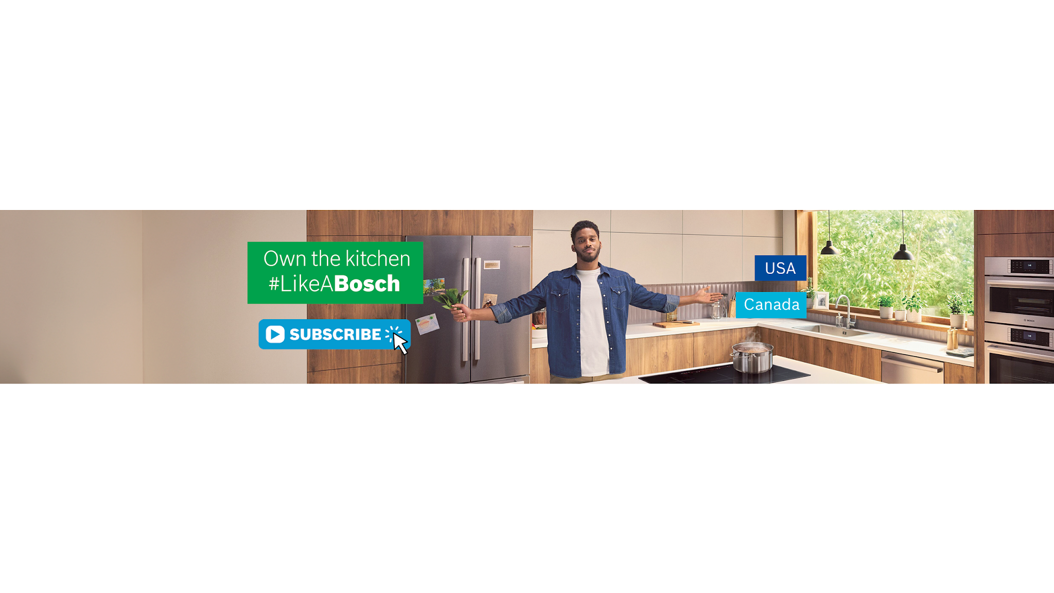 Bosch Home Appliances North America: USA, Canada YouTube banner