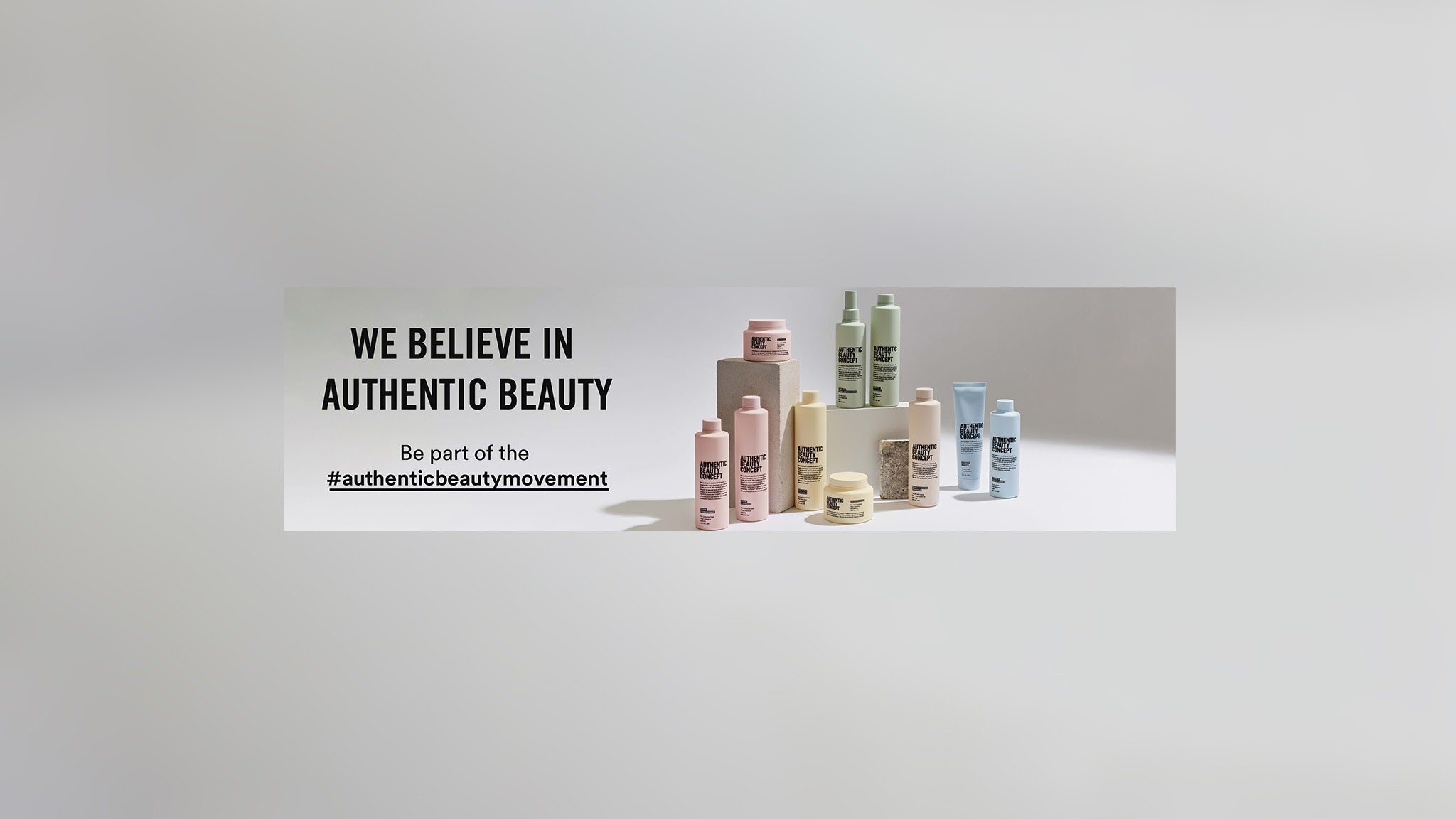 Authentic Beauty Concept YouTube banner