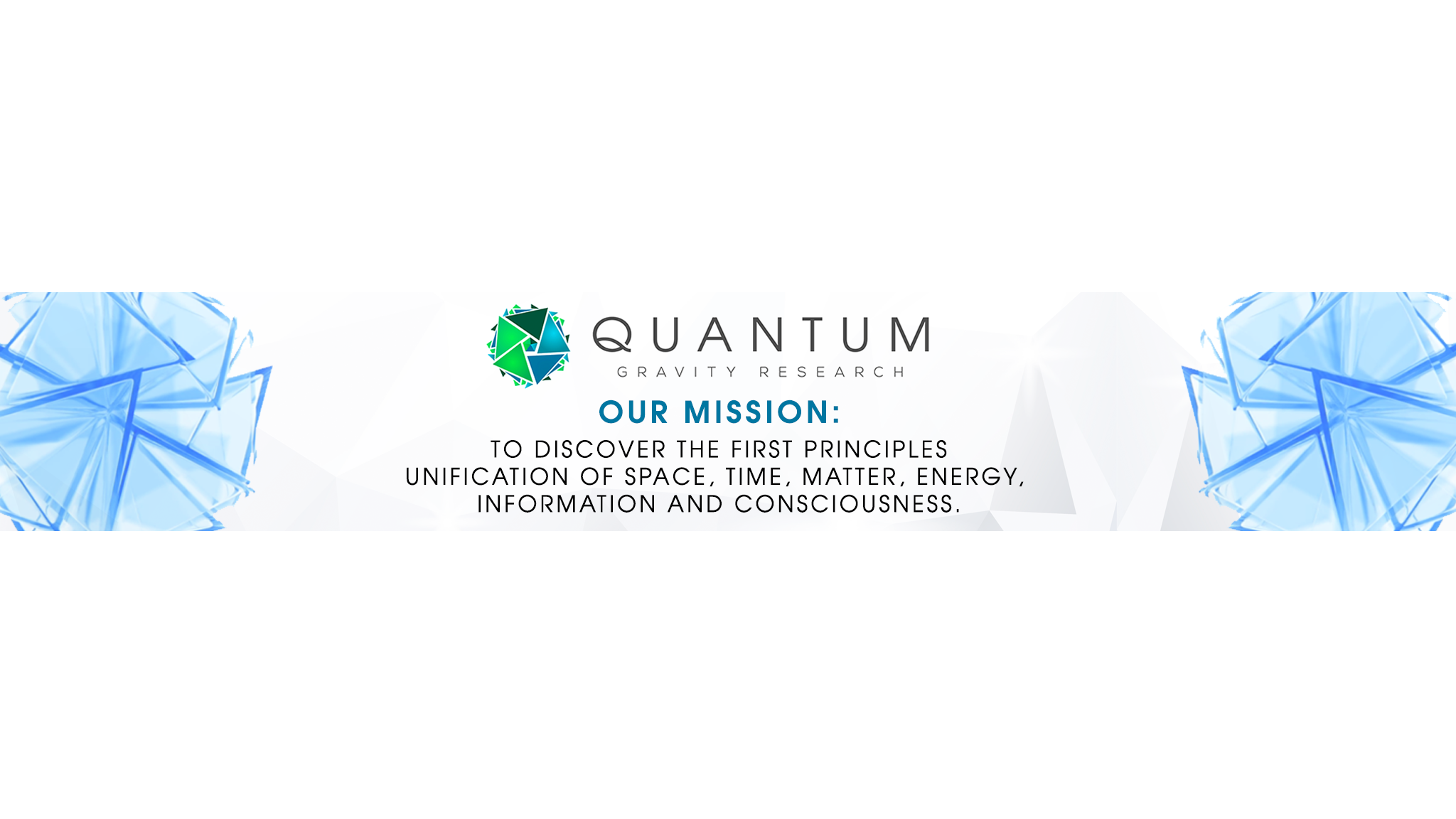 Quantum Gravity Research YouTube banner