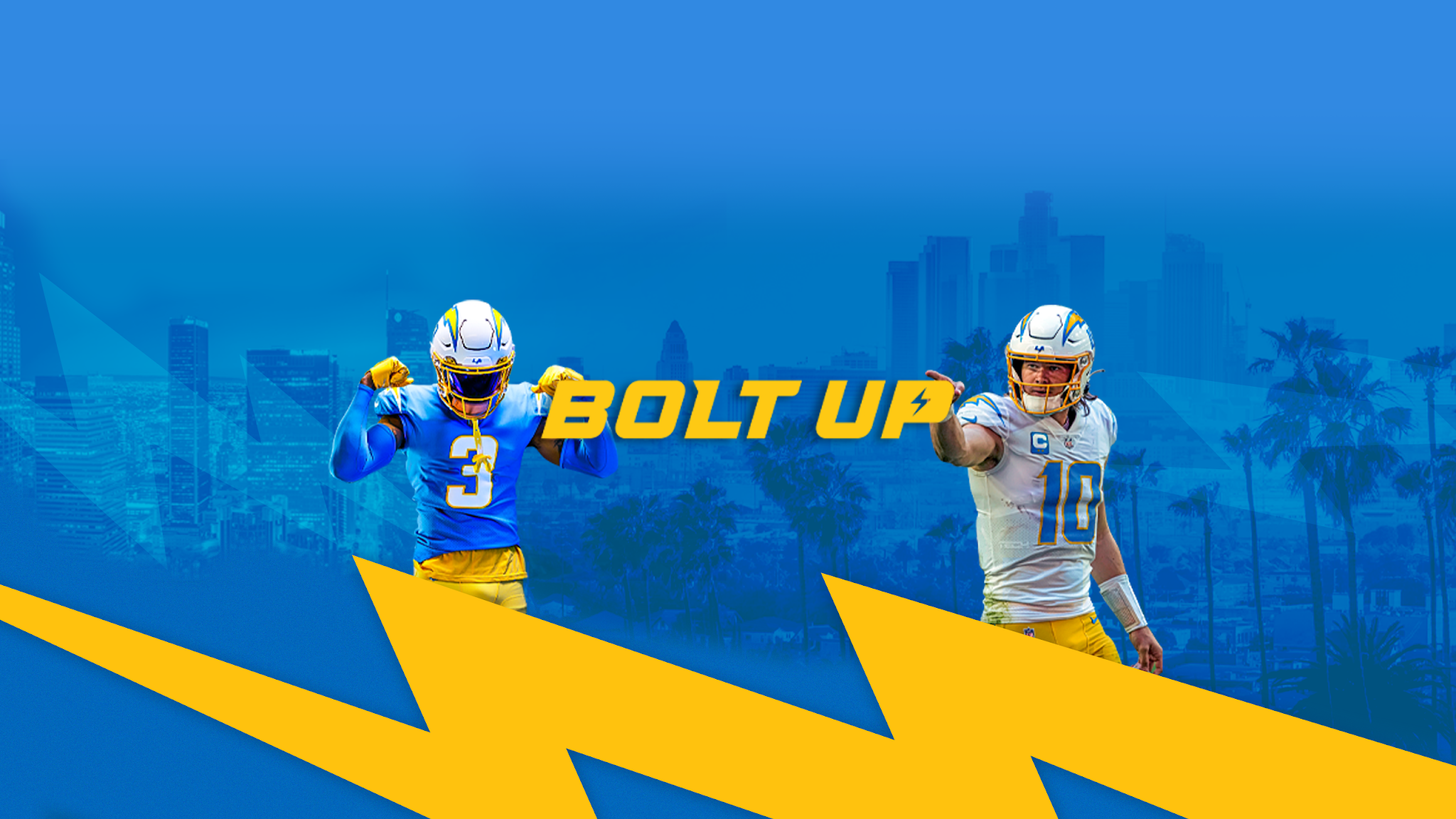 Los Angeles Chargers YouTube banner