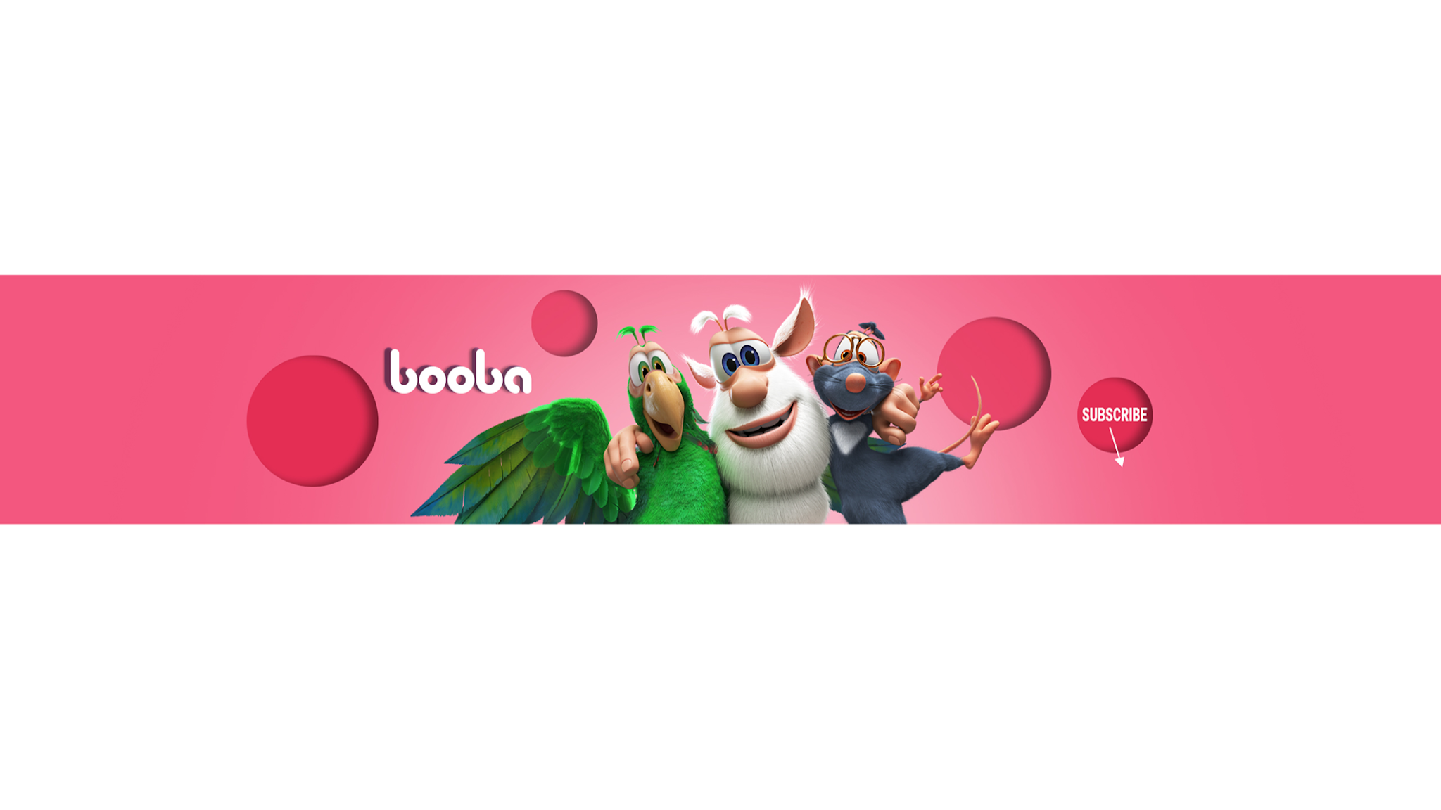 Booba Cartoon – New Episodes and Compilations YouTube banner