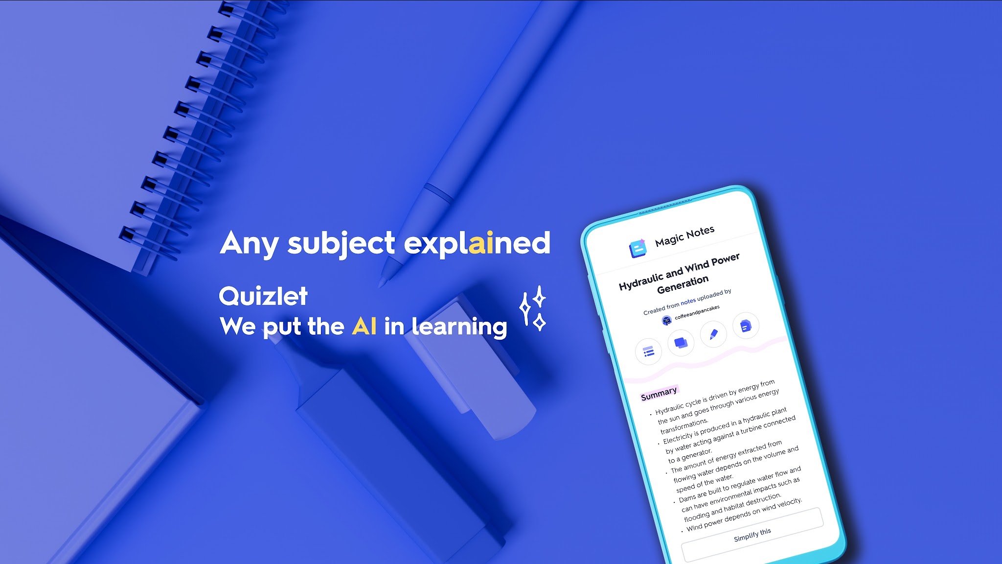 Quizlet YouTube banner