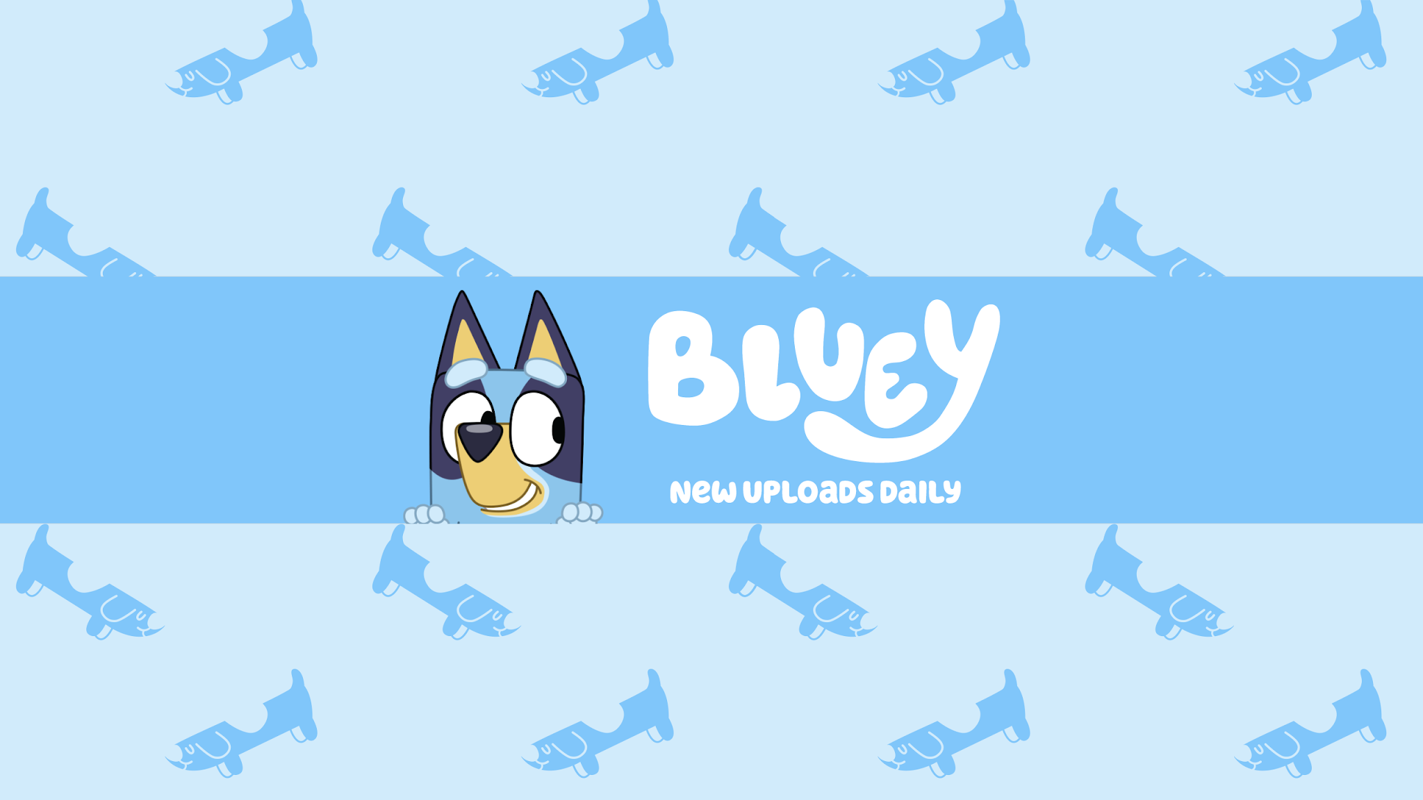 Bluey - Official Channel YouTube banner