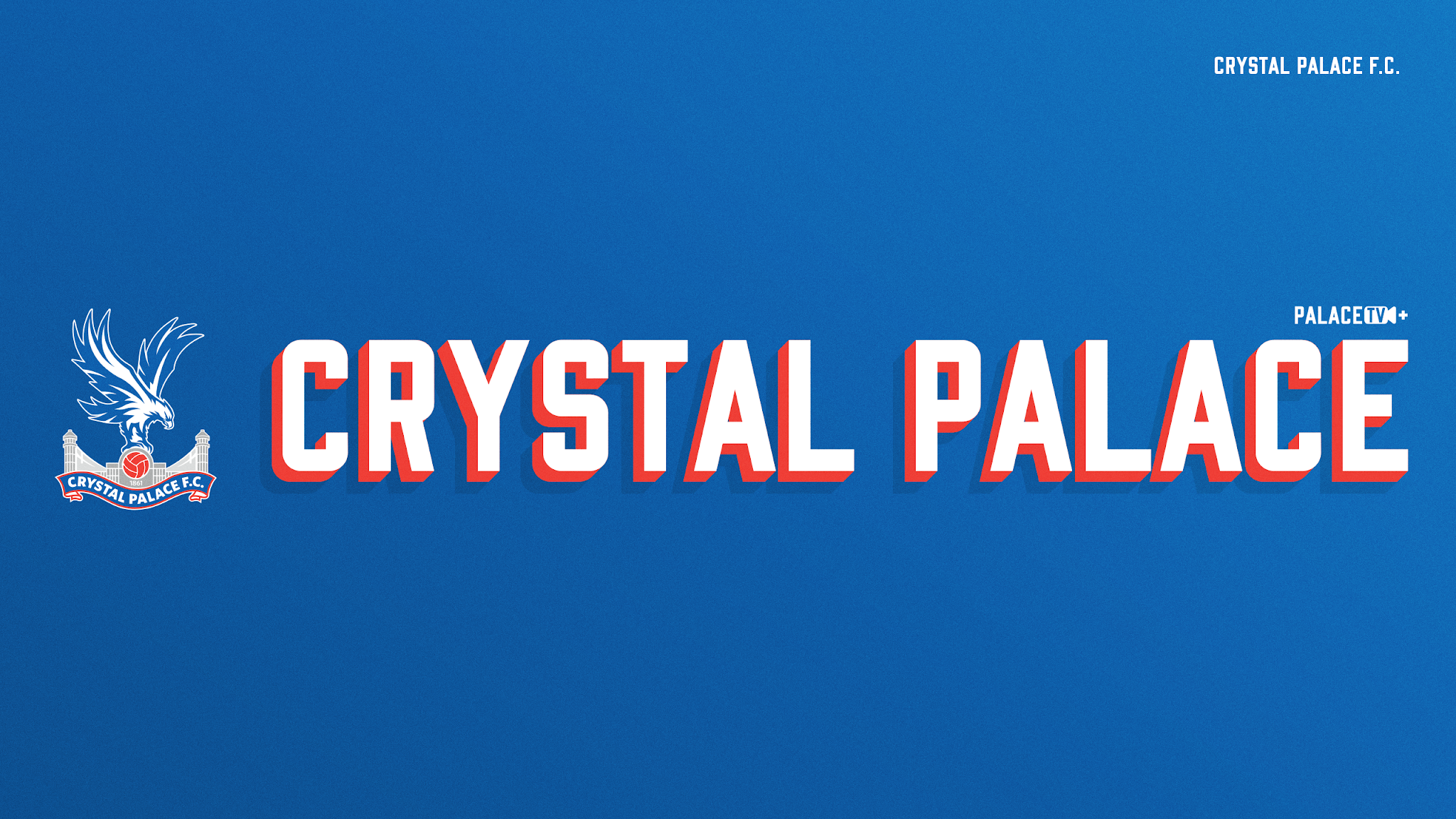 Crystal Palace FC YouTube banner