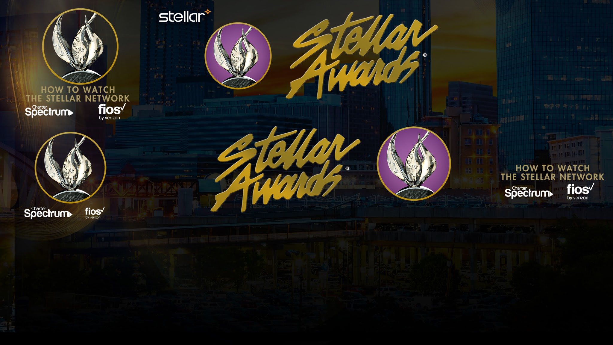 The Stellar Awards YouTube banner