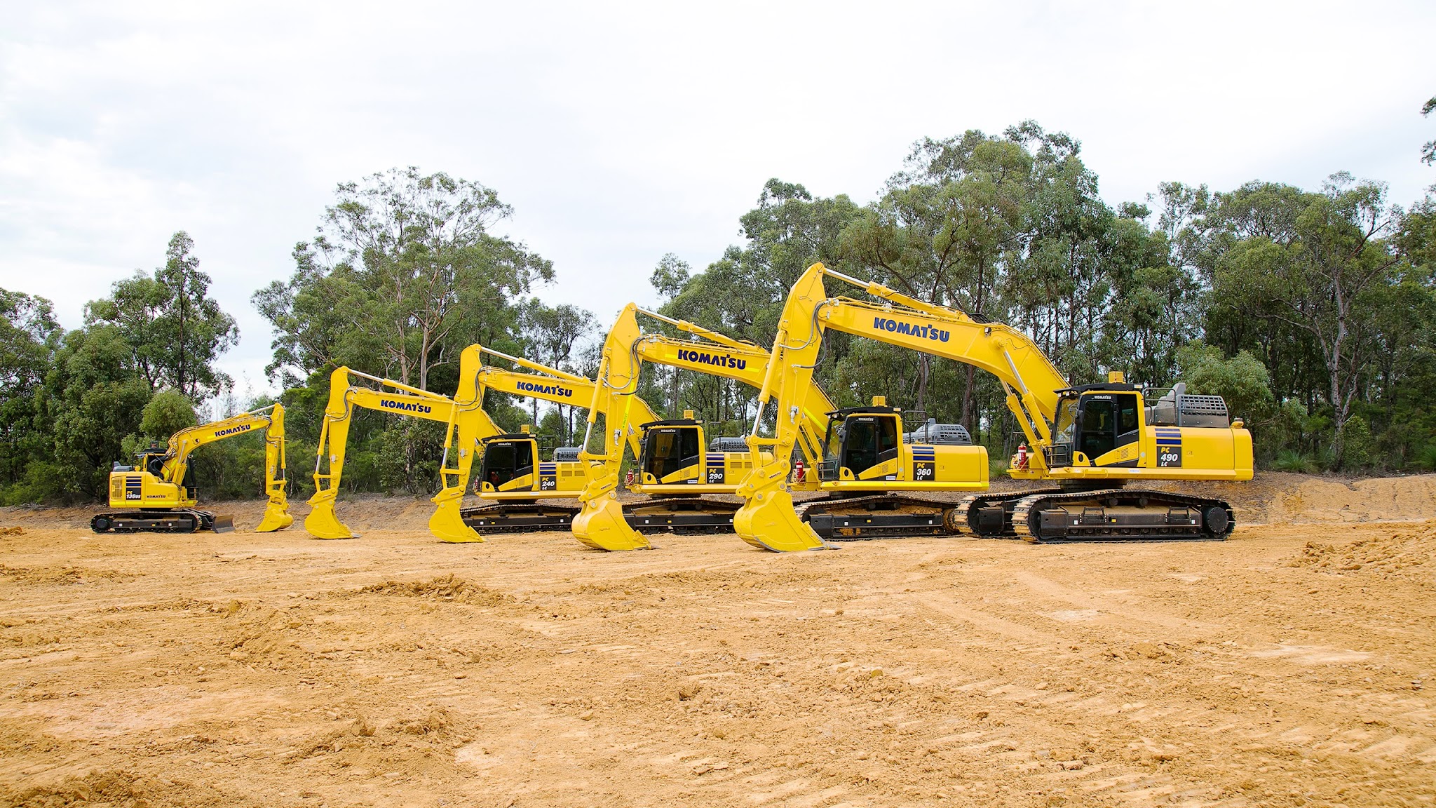 Komatsu Australia YouTube banner