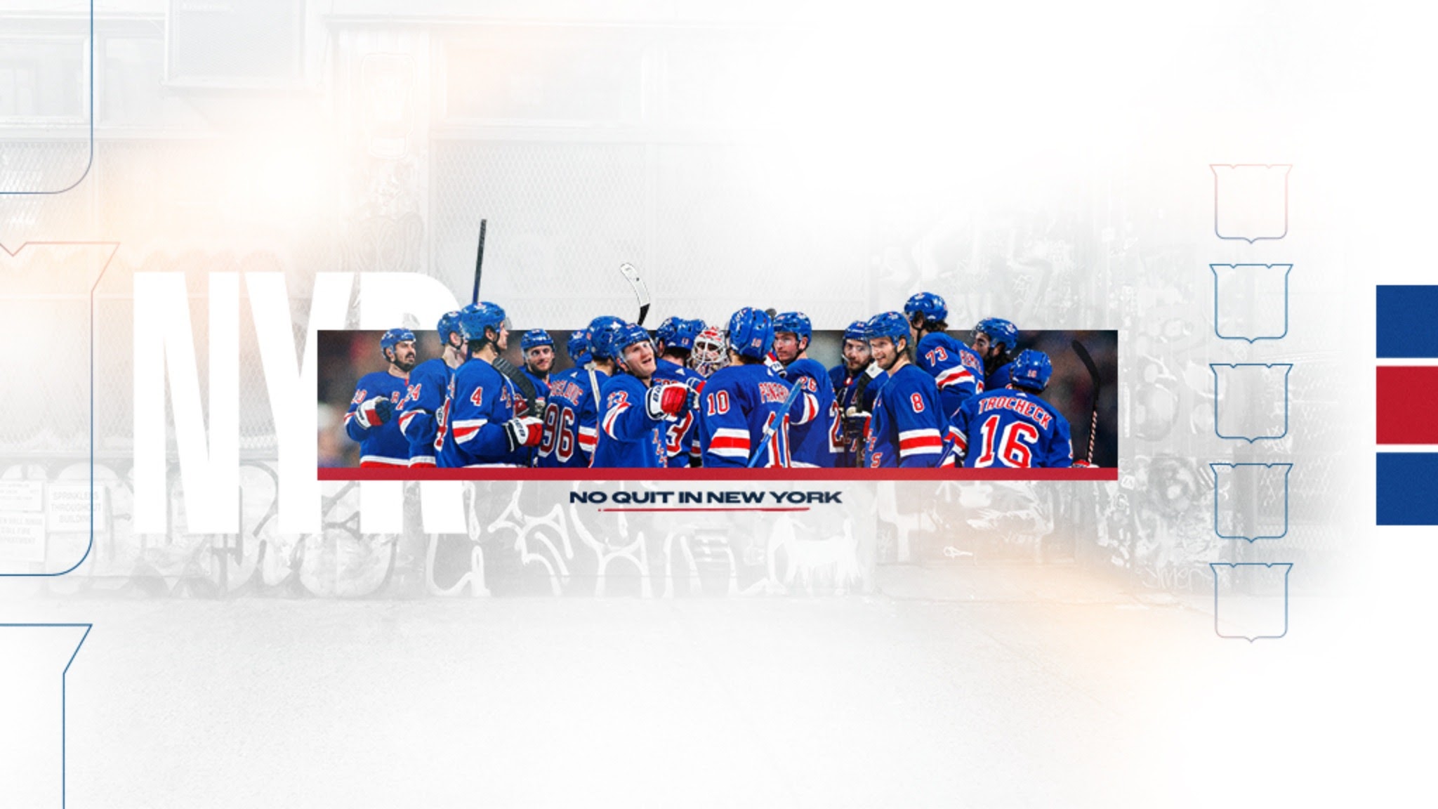 New York Rangers YouTube banner