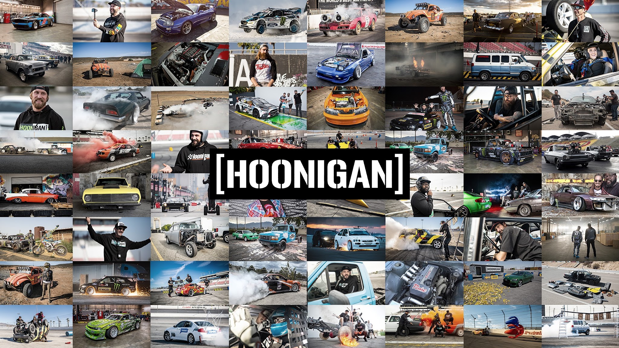 Hoonigan YouTube banner