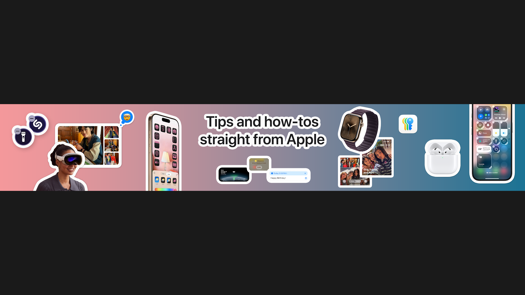 Apple Support YouTube banner