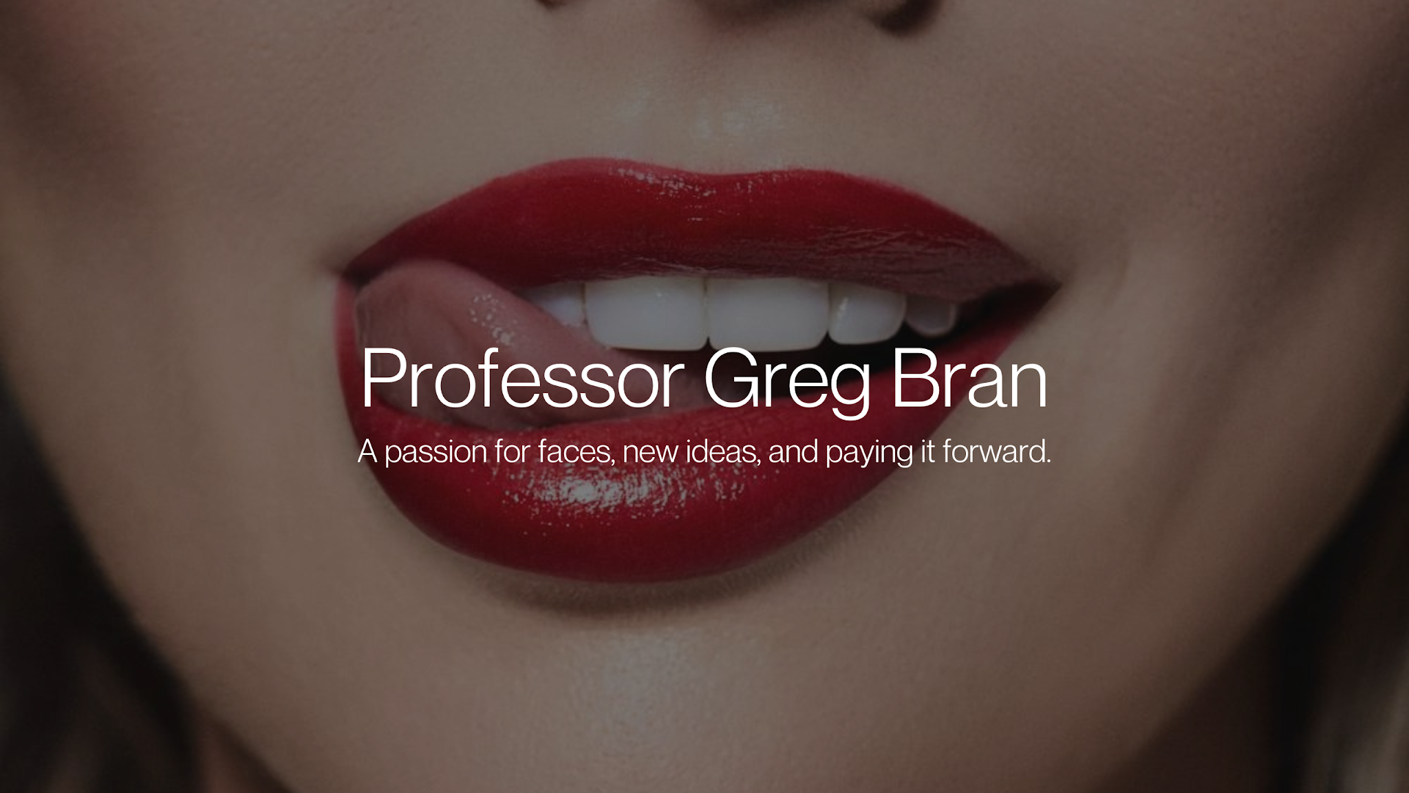 Greg Bran YouTube banner