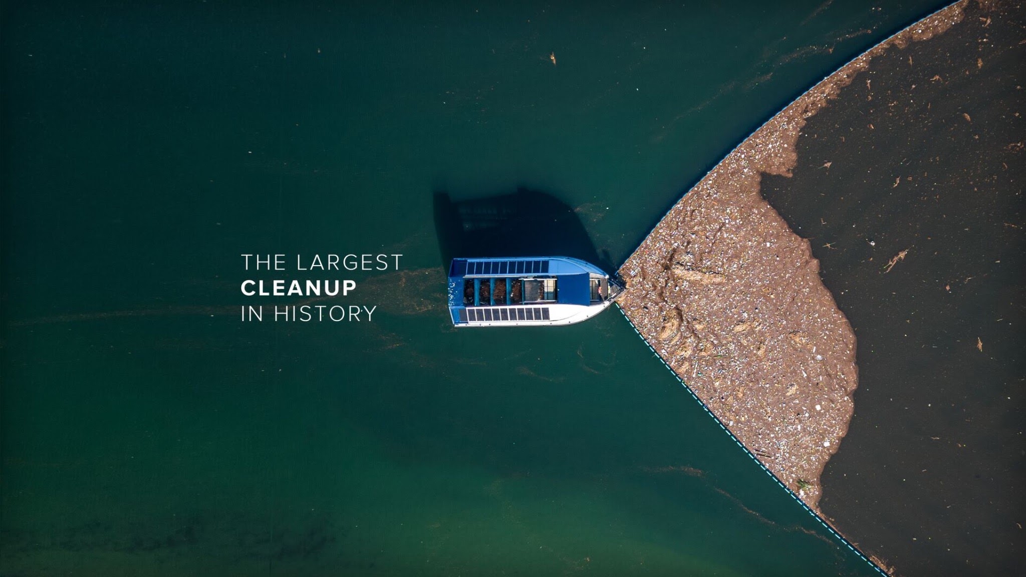 The Ocean Cleanup YouTube banner