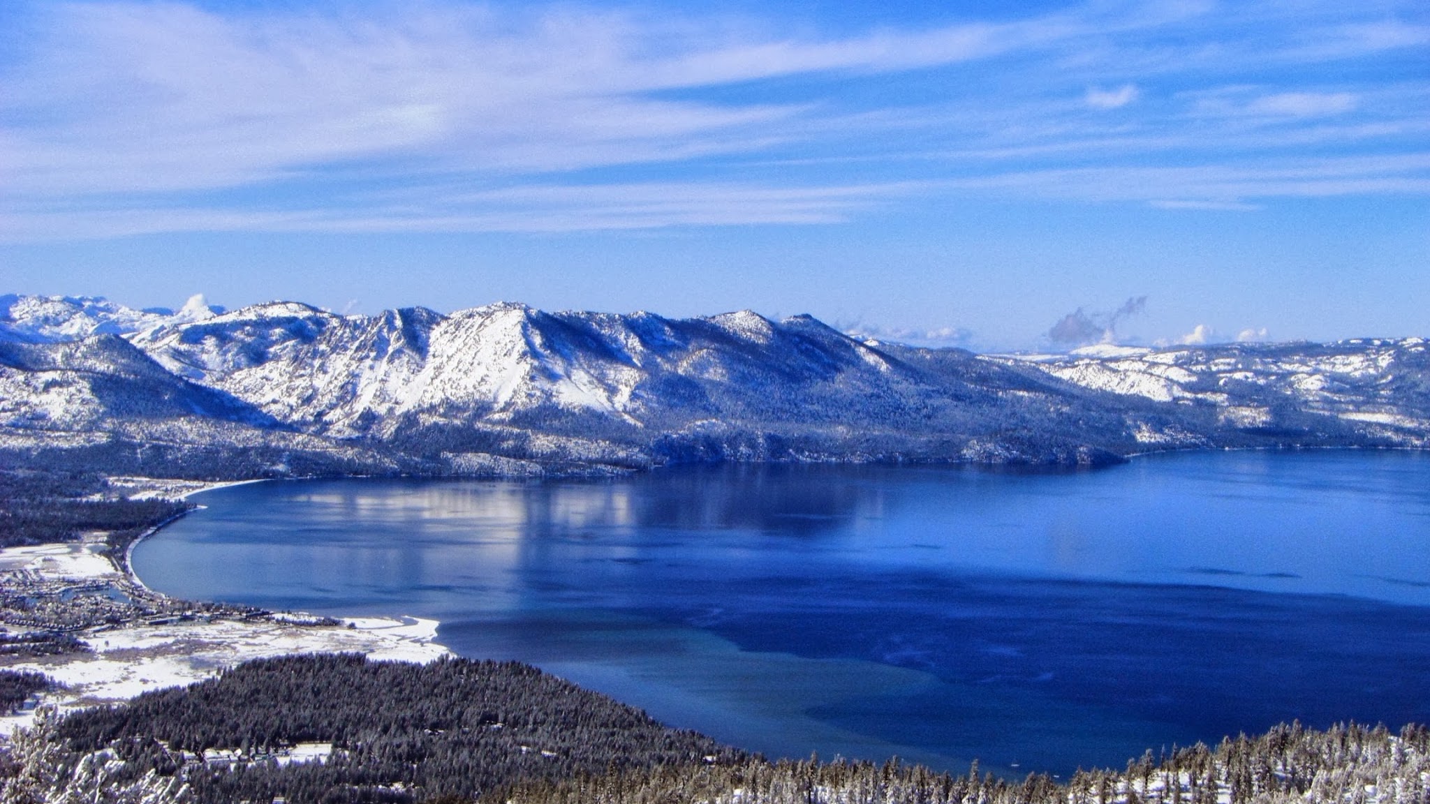 Ski Lake Tahoe YouTube banner