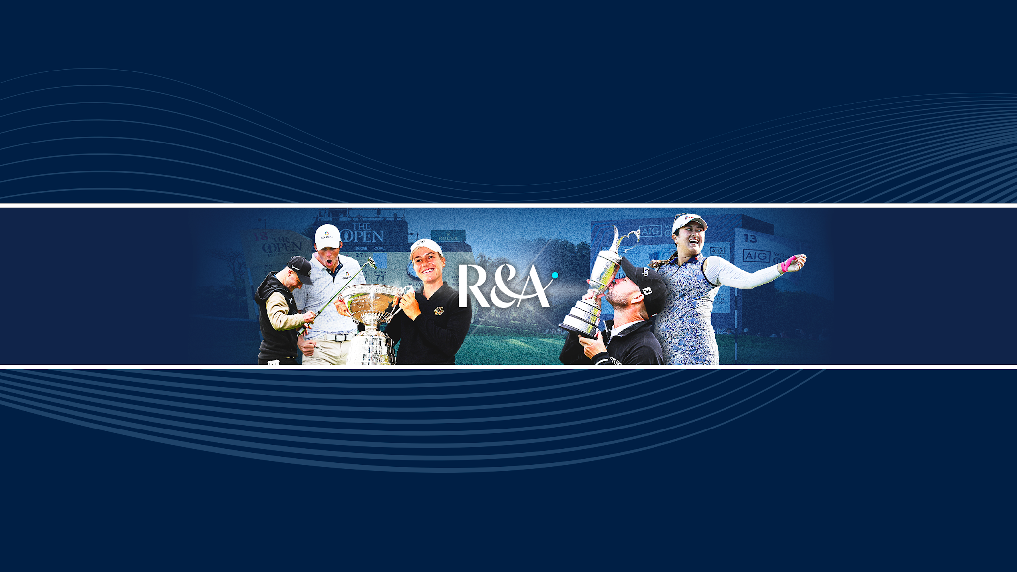 The R&A YouTube banner