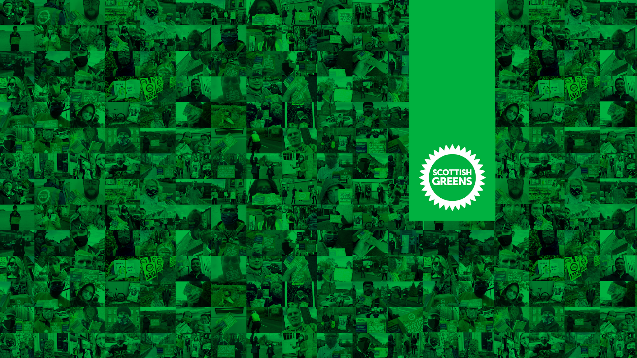 Scottish Greens YouTube banner