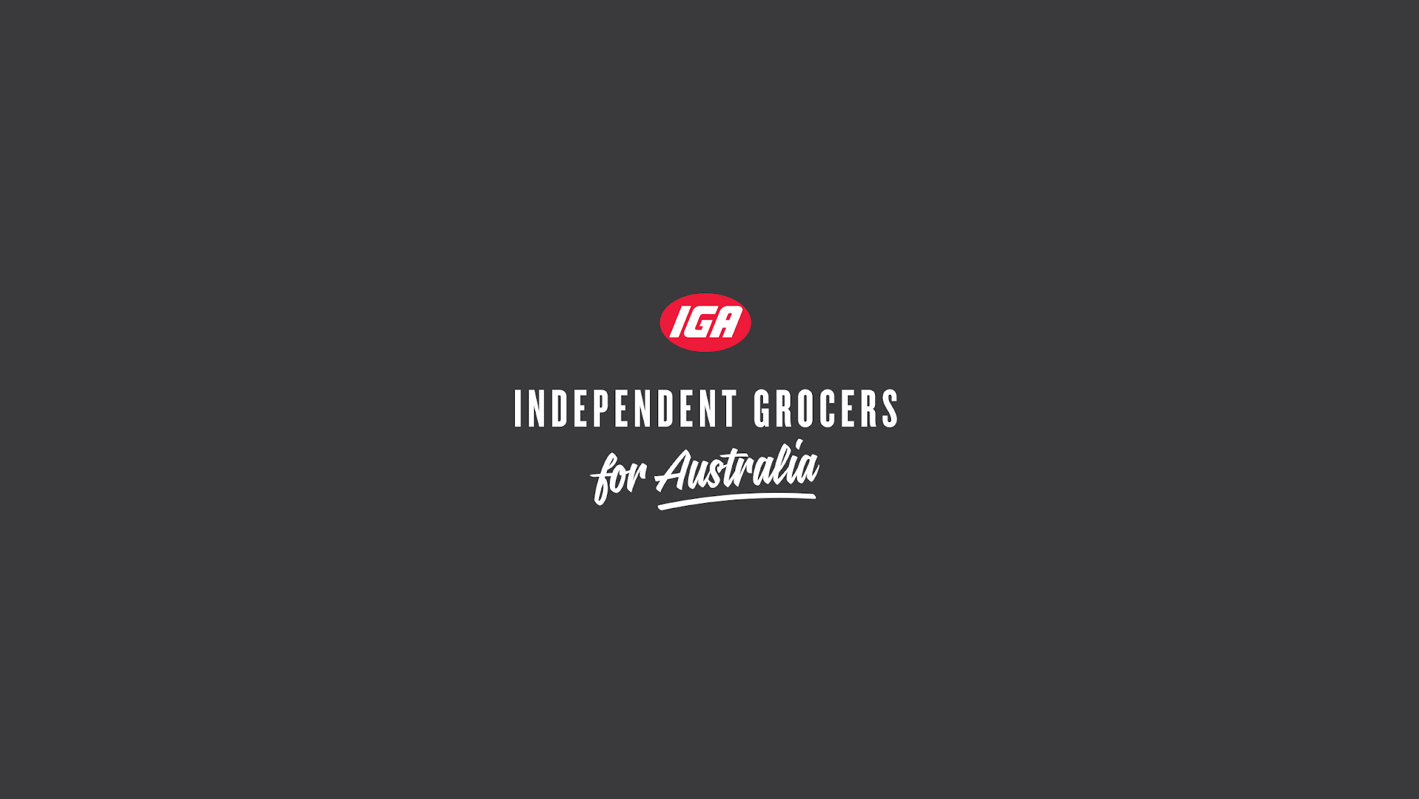 IGA Australia YouTube banner