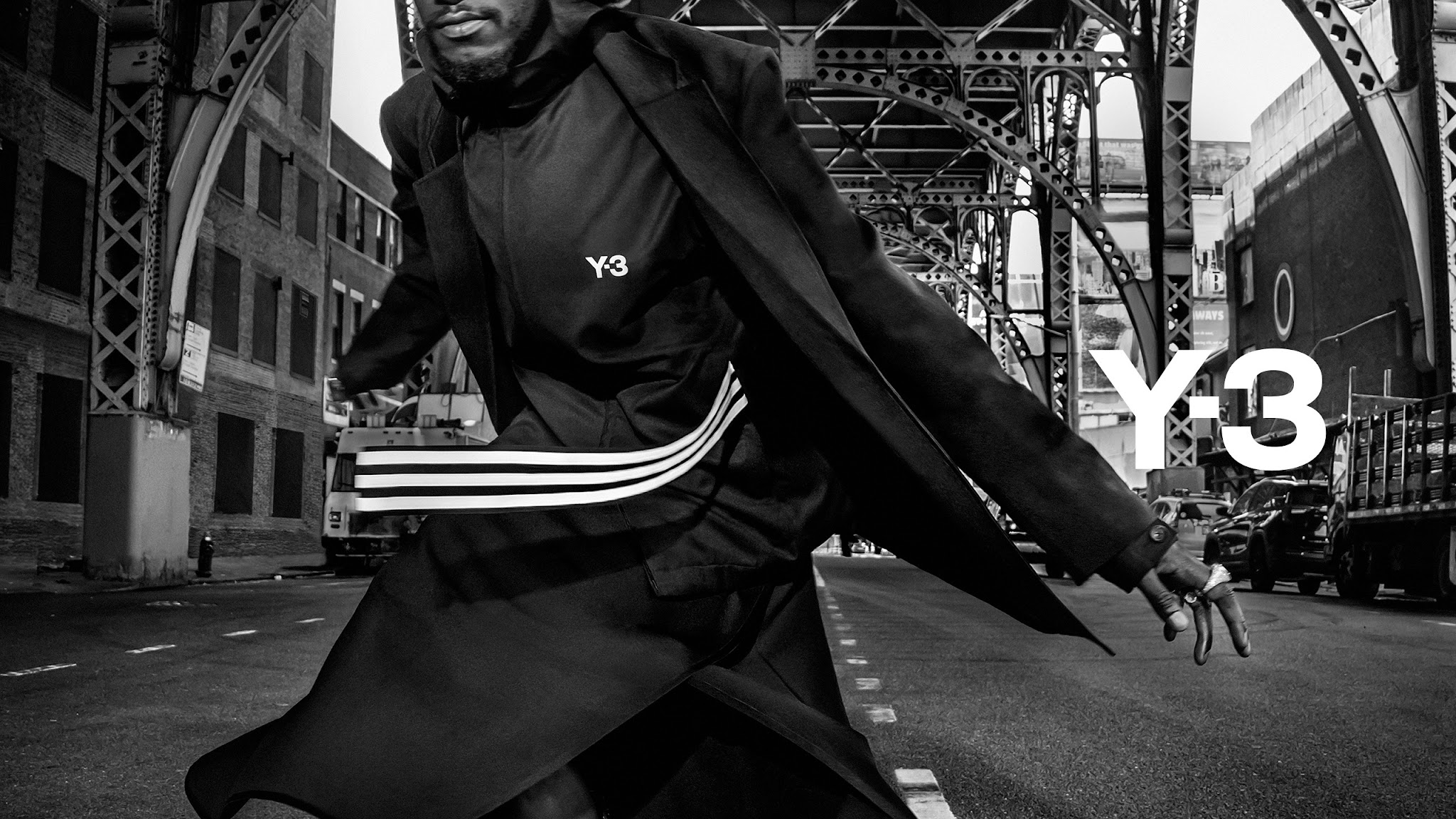 adidas Y-3 YouTube banner