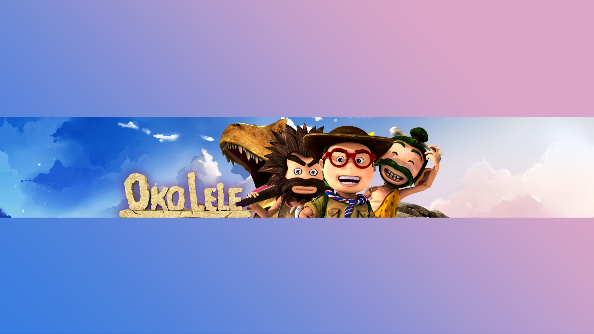 Oko Lele - Official channel YouTube banner