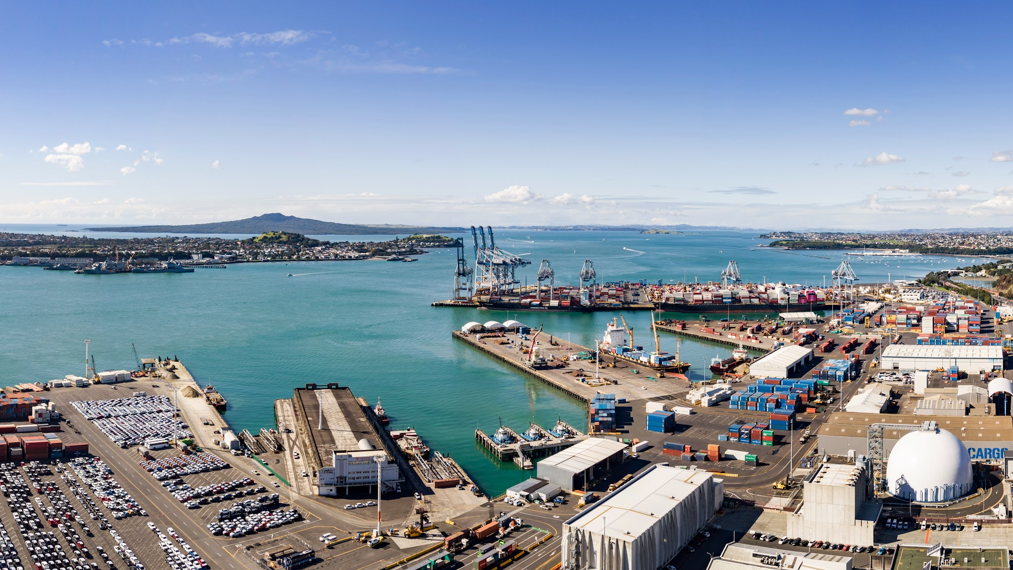 Port of Auckland YouTube banner