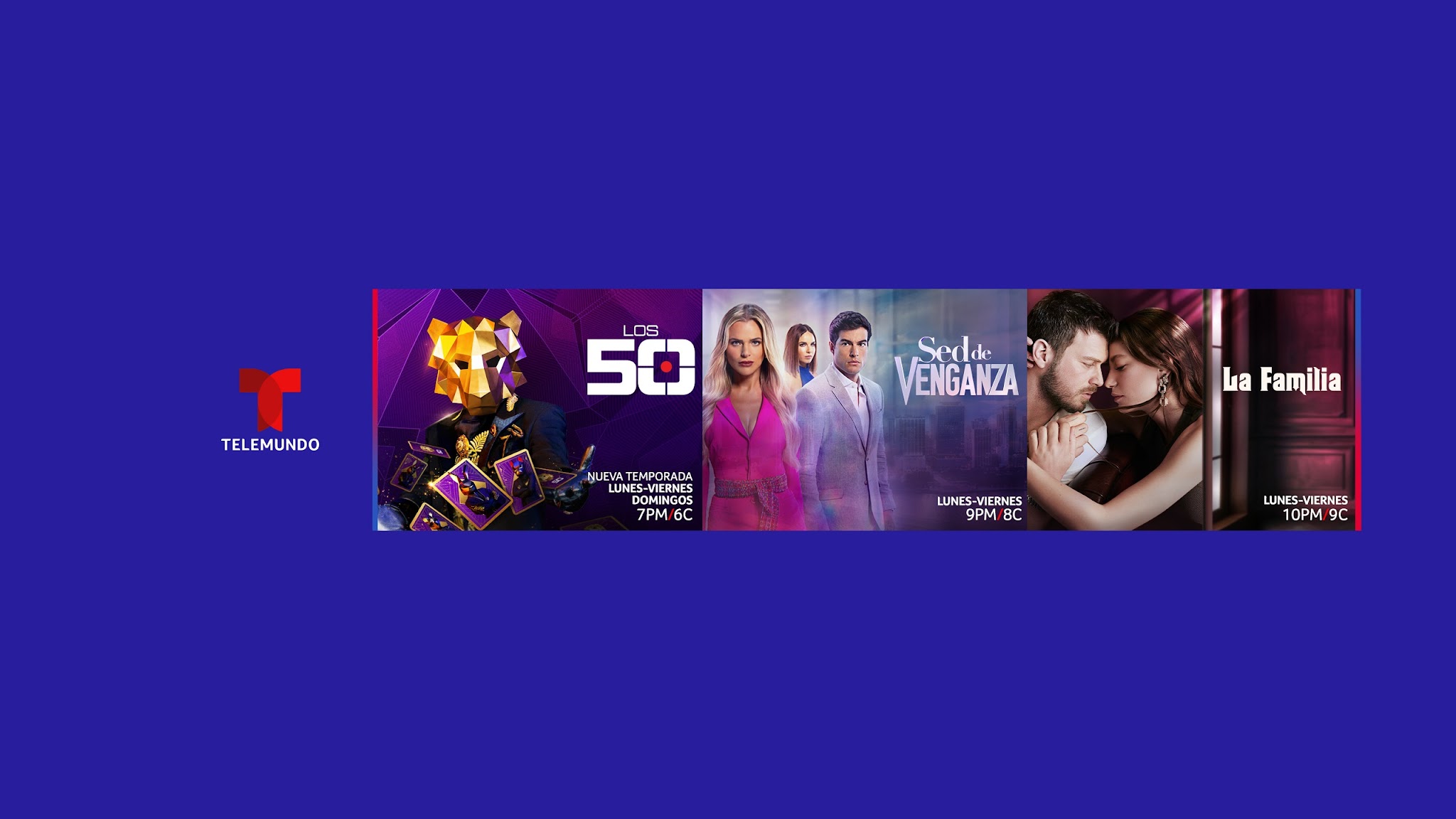 Telemundo YouTube banner