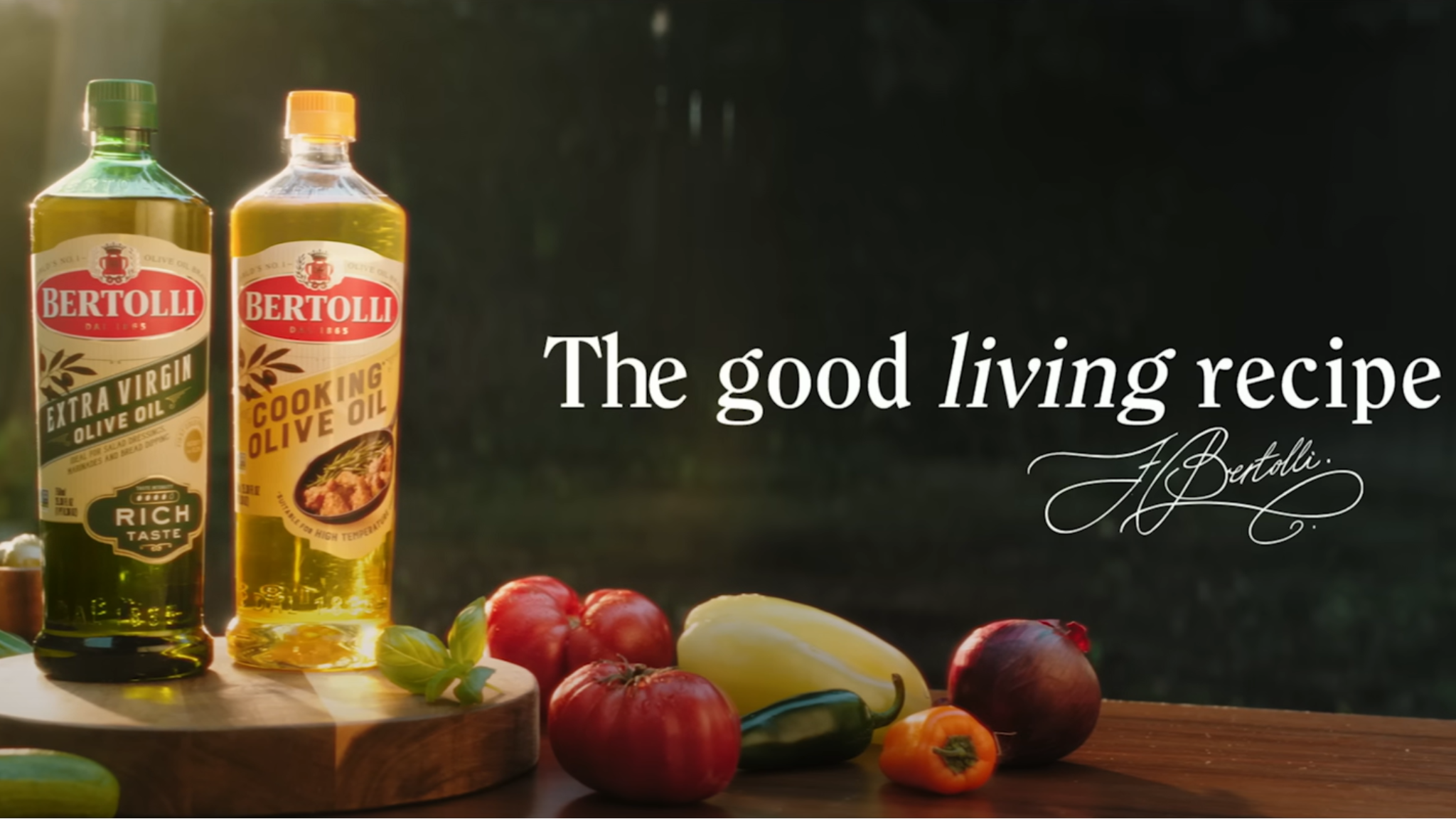 Bertolli Olive Oil YouTube banner