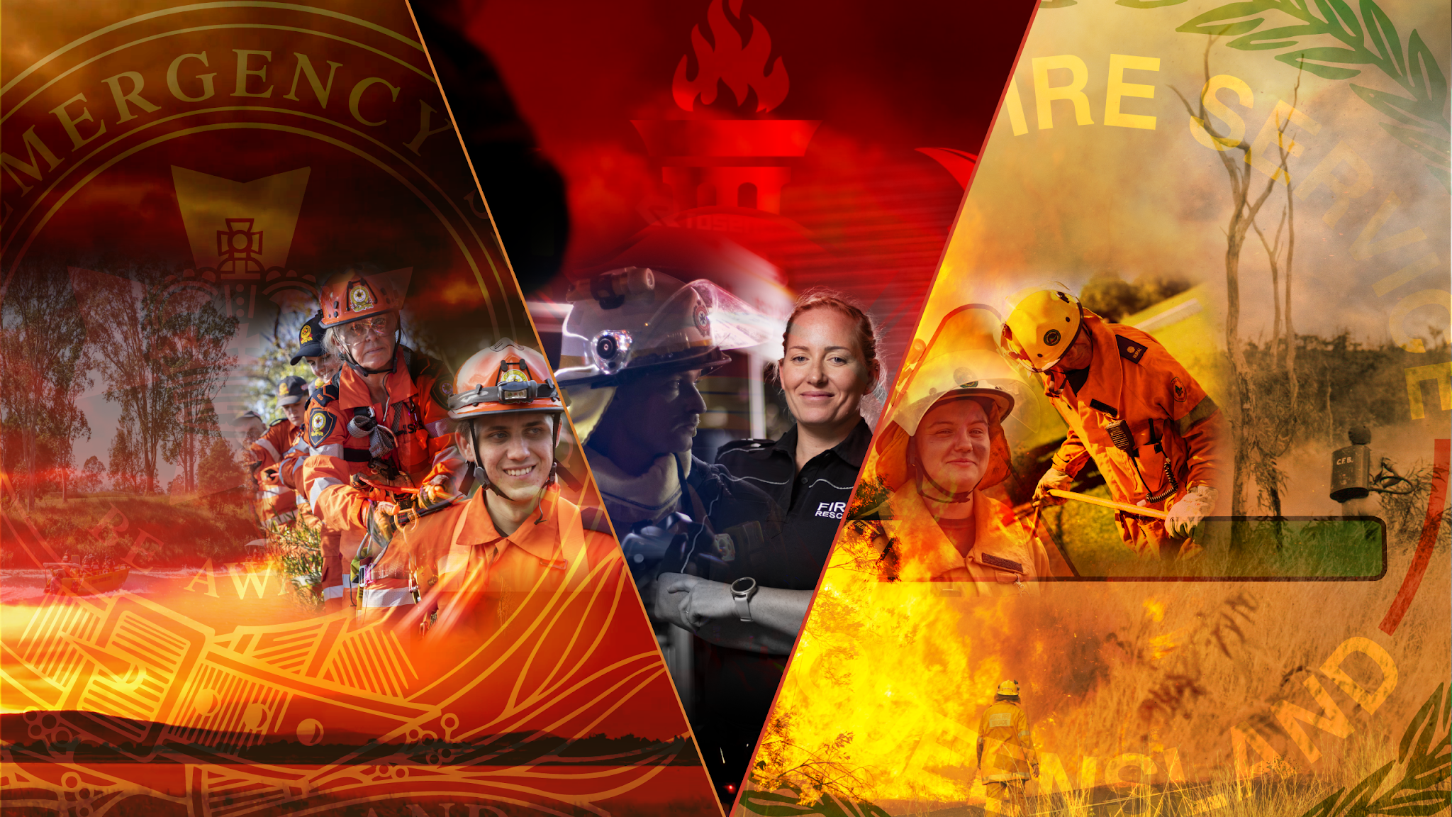 Queensland Fire Department YouTube banner